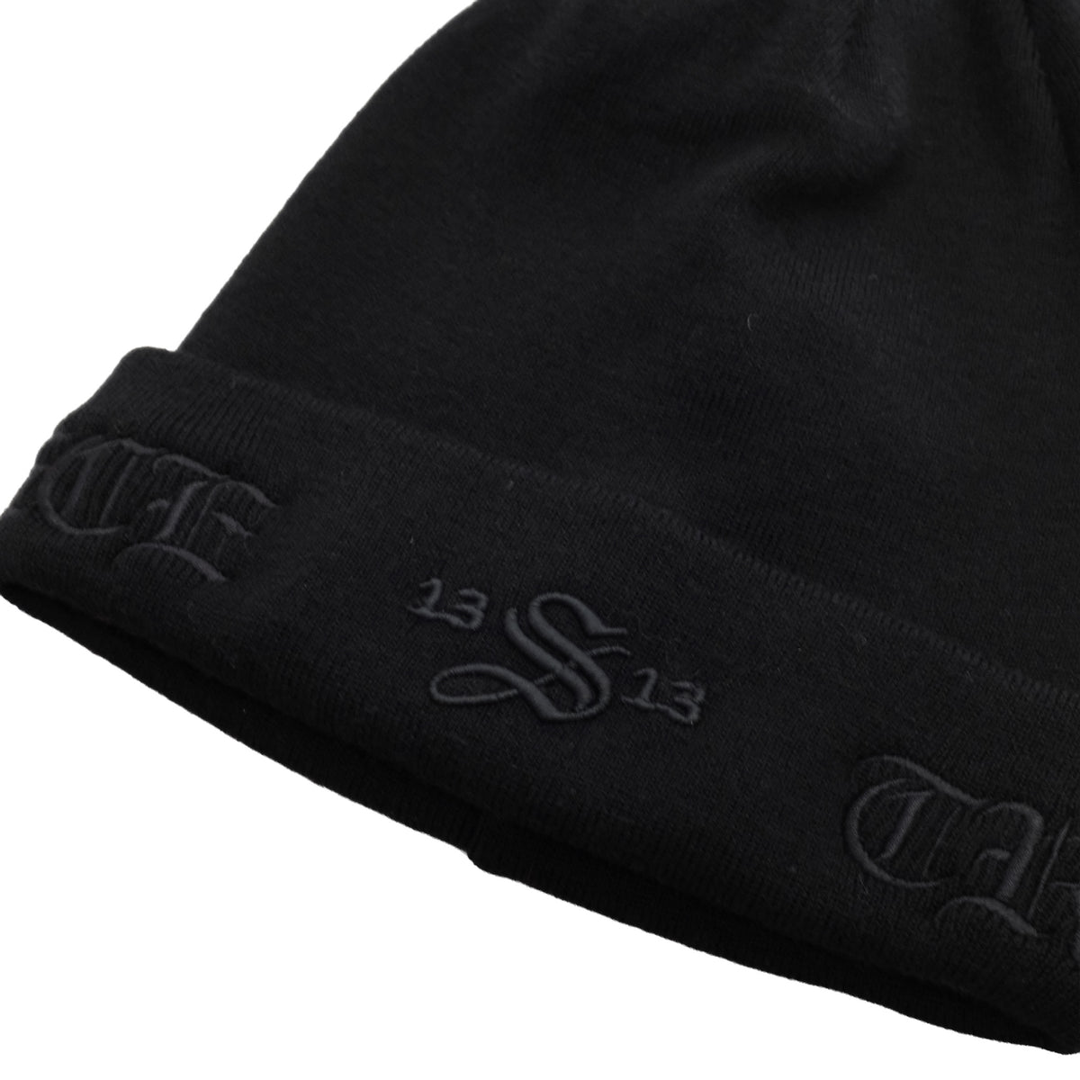 <span style="color: #f50b0b;">Last One</span> 1313 SELAH / S13 BEANIE BLACK