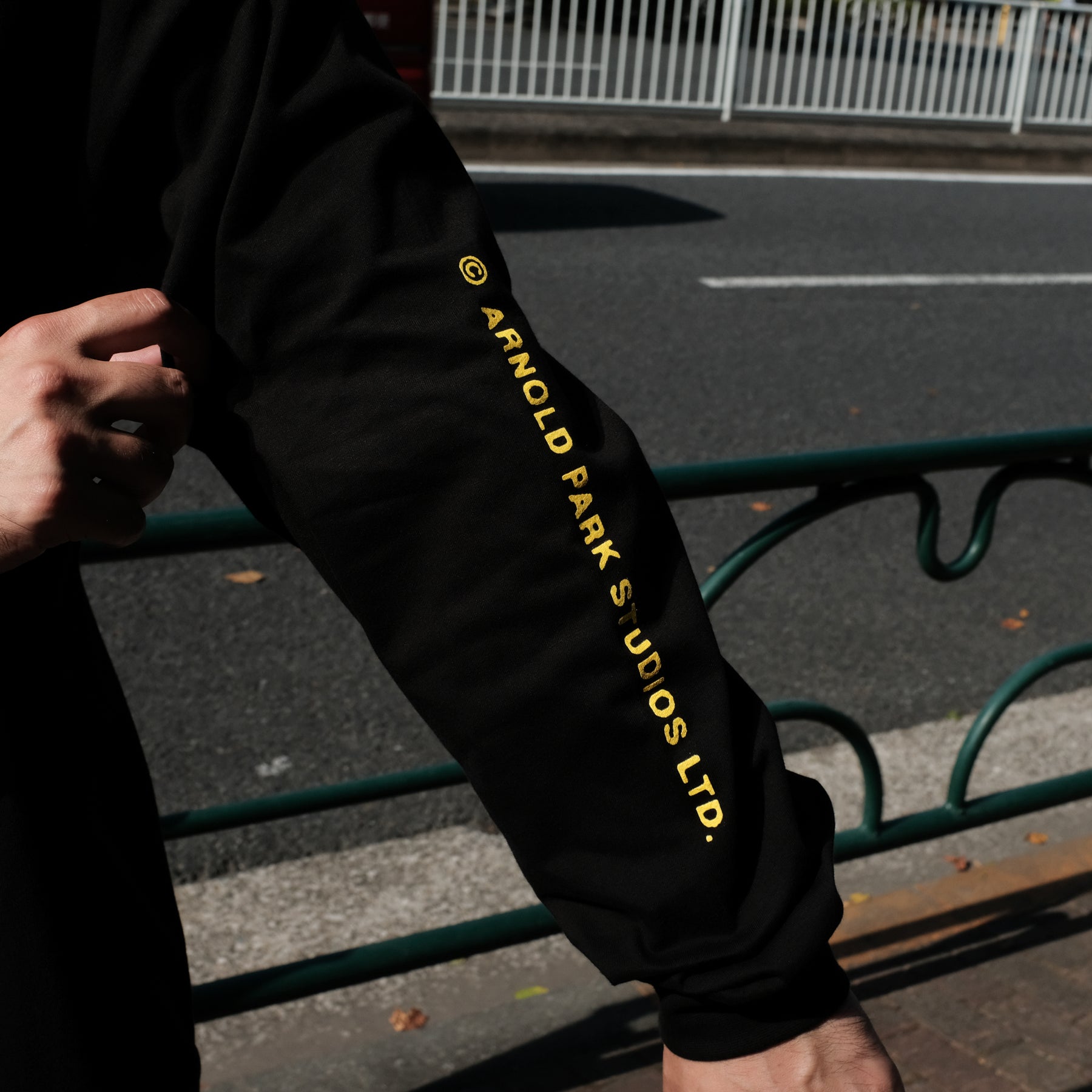 ARNOLD PARK STUDIOS / FAERIE LOGO LS T BLACK