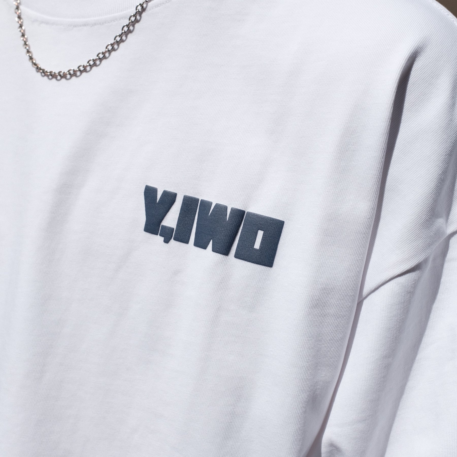 <span style="color: #f50b0b;">Last One</span> Y,IWO / Big Boy Club Cropped Tee WHITE