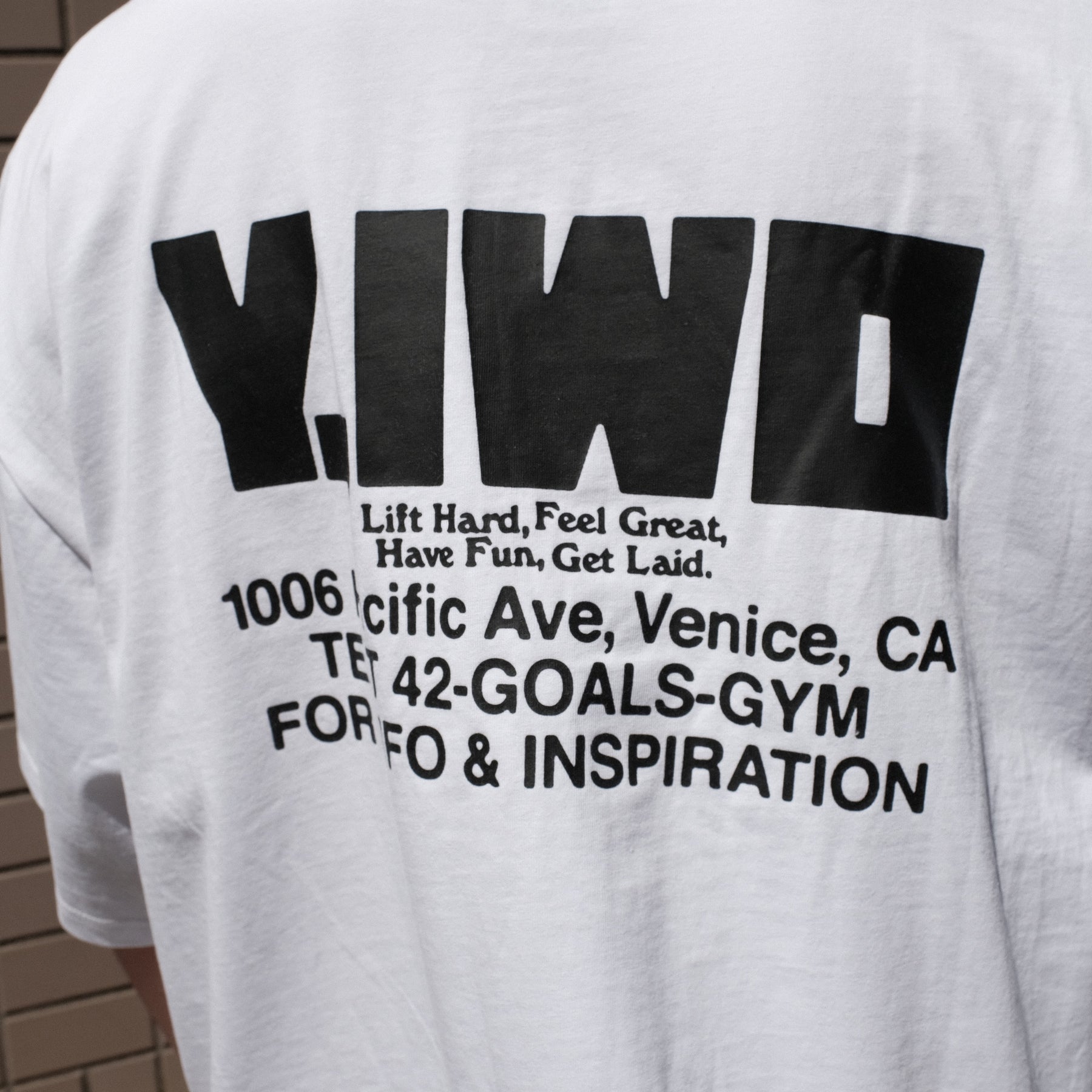 <span style="color: #f50b0b;">Last One</span> Y,IWO / Hardwear Cropped Tee WHITE
