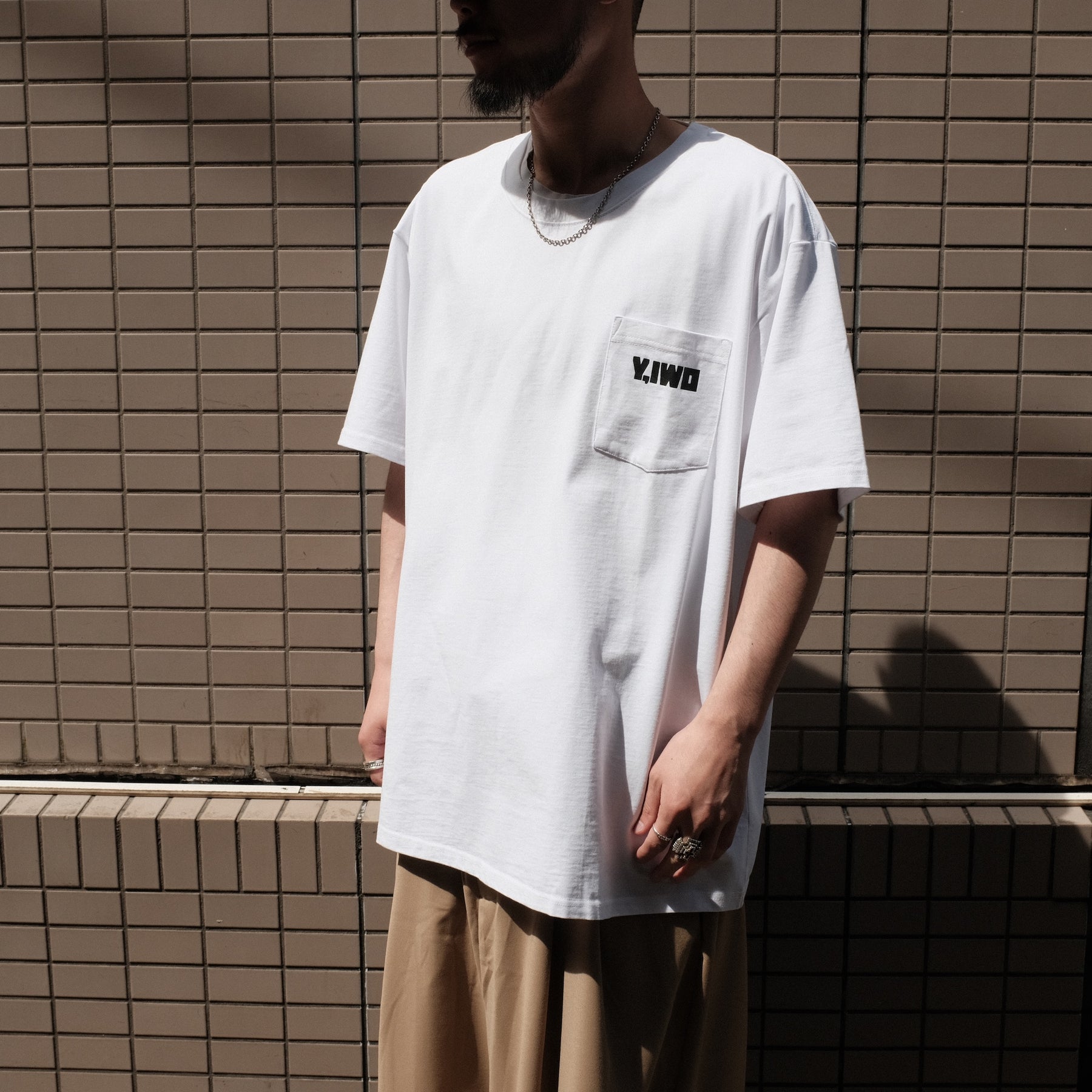 Y,IWO / Hardwear Pocket Tee WHITE