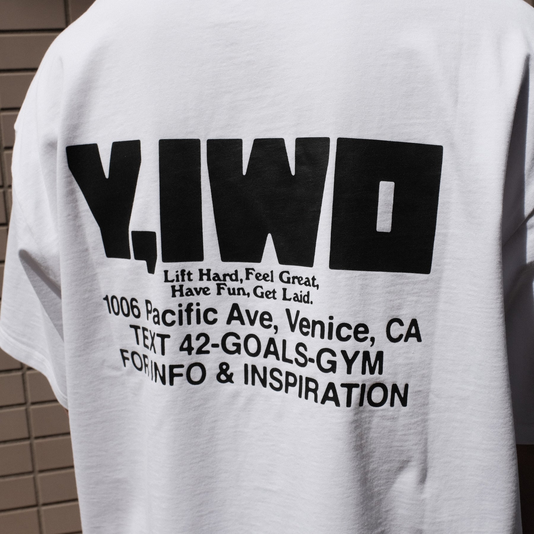 Y,IWO / Hardwear Pocket Tee WHITE