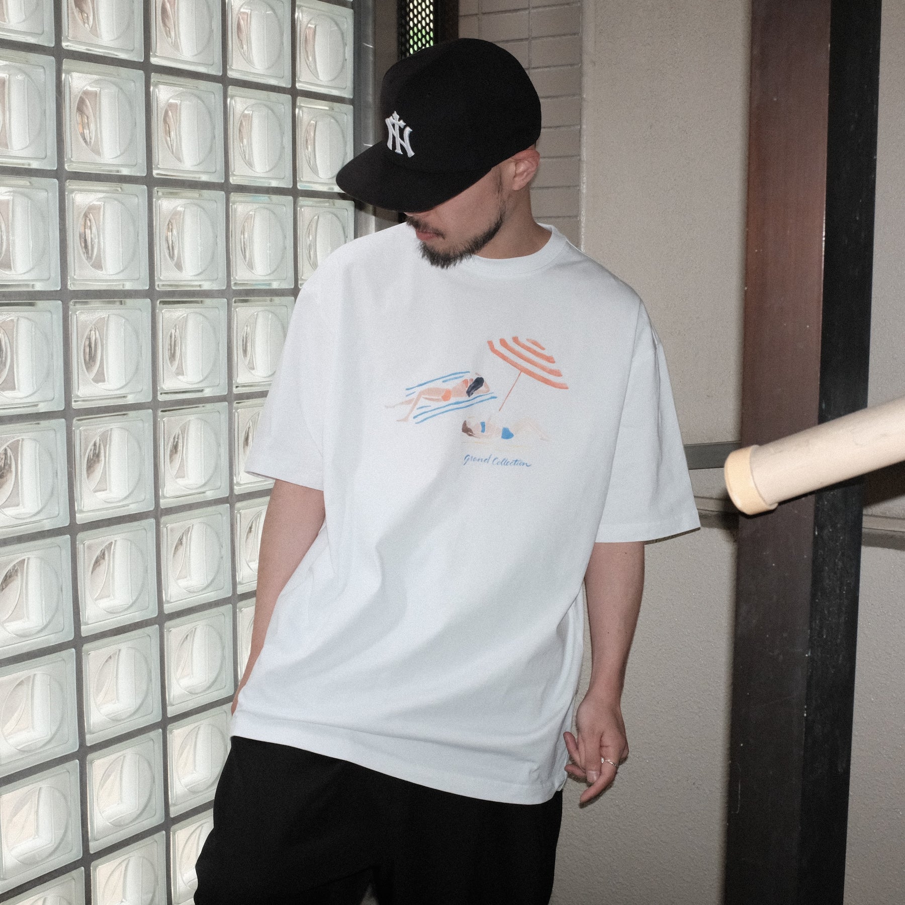 <span style="color: #ff2a00;">Last One</span> Grand Collection / CENTRAL PARK SUMMER TEE WHITE
