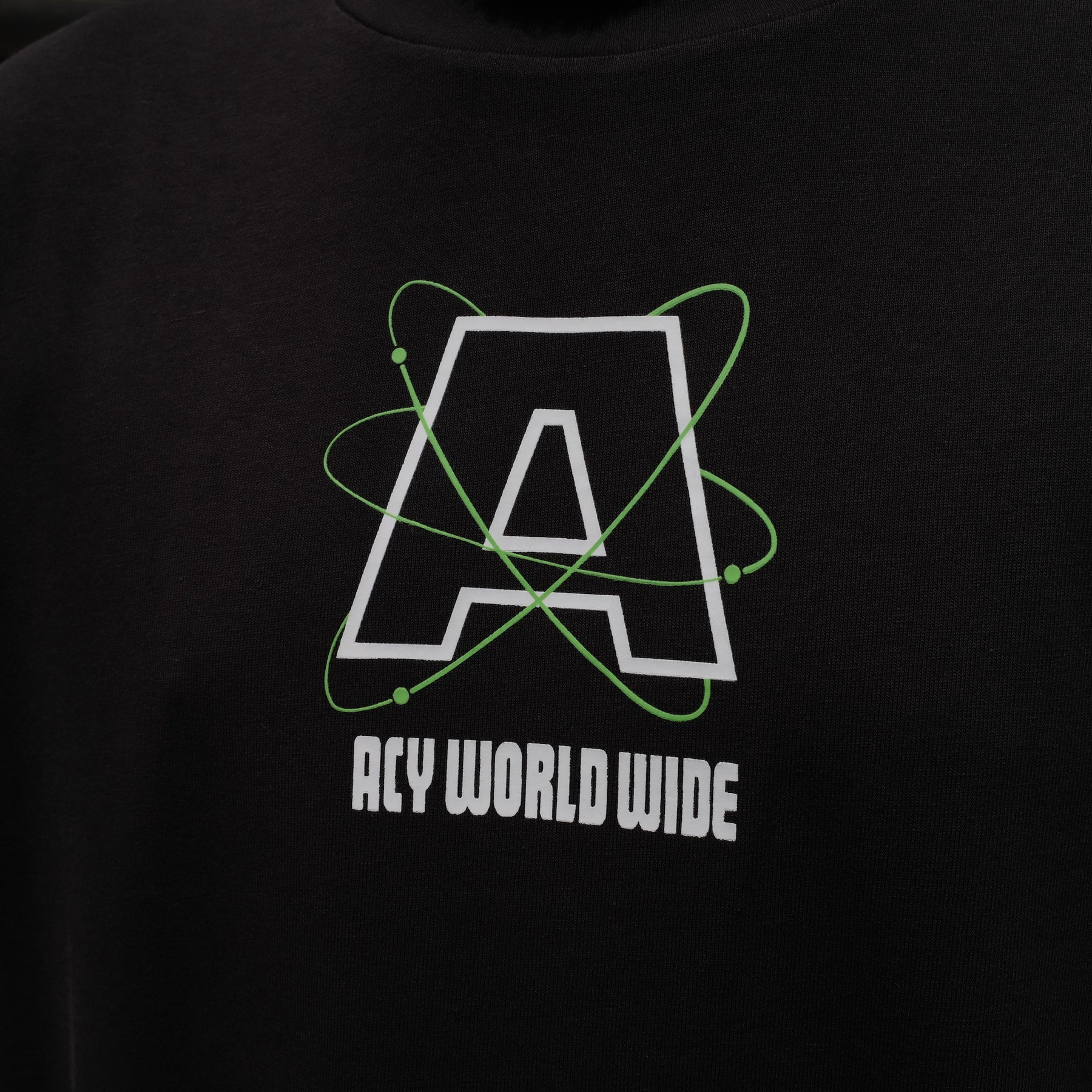 <span style="color: #f50b0b;">Last One</span> Acy / WORLD WIDE TEE L.BLACK