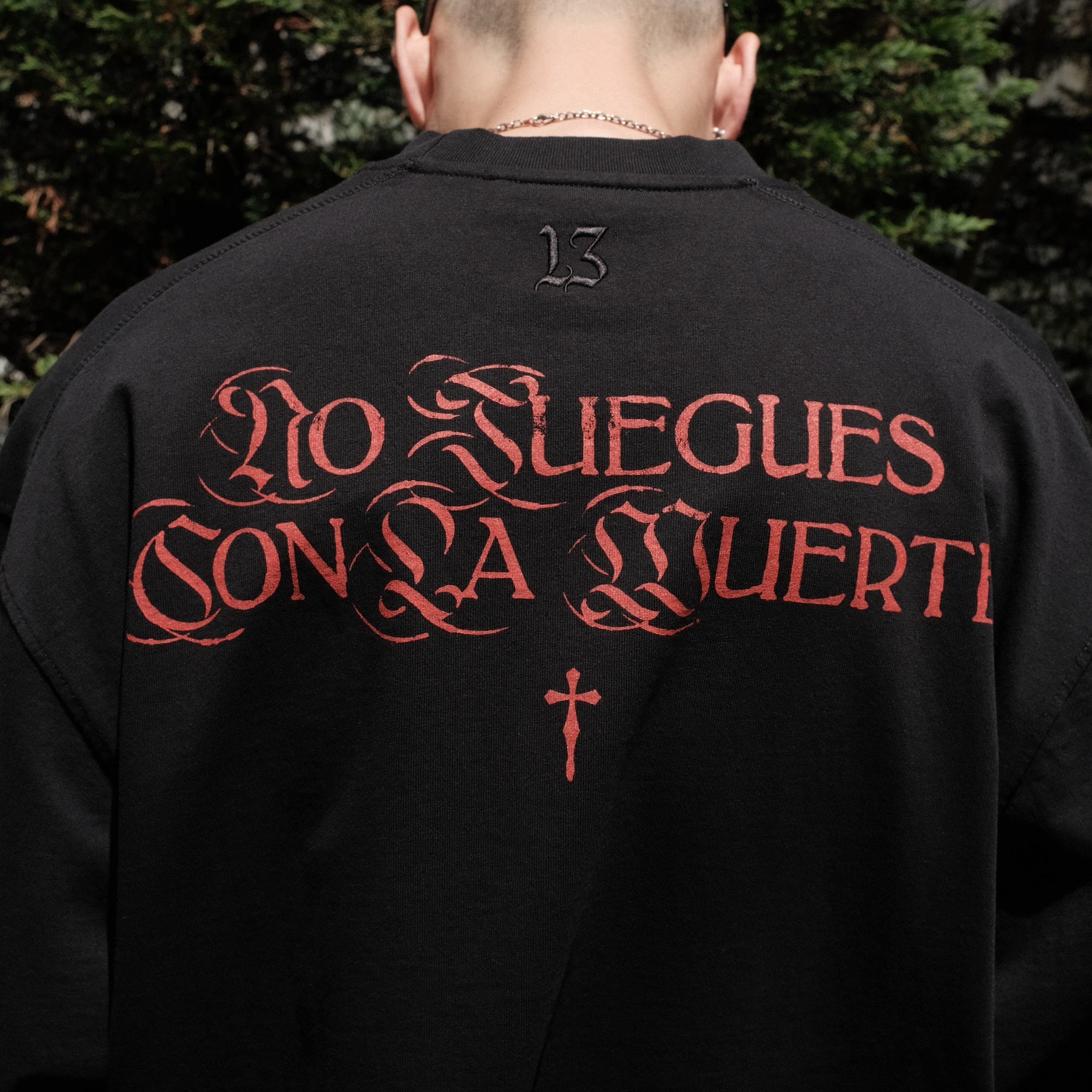 <span style="color: #f50b0b;">Last One</span>
1313 SELAH / VIRGEN MARIA LONGSLEEVE BLACK