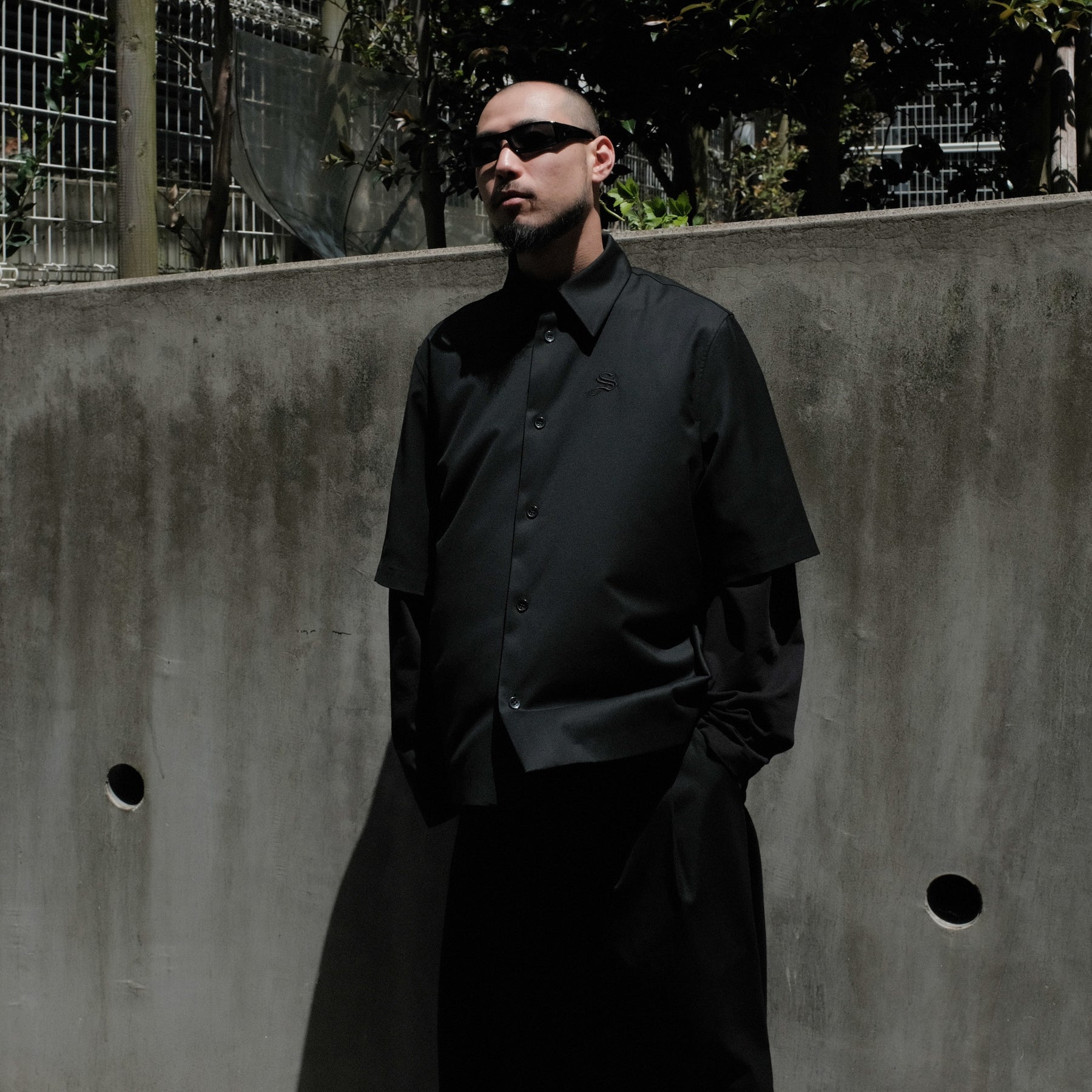 1313 SELAH / ALBA SS SHIRT BLACK