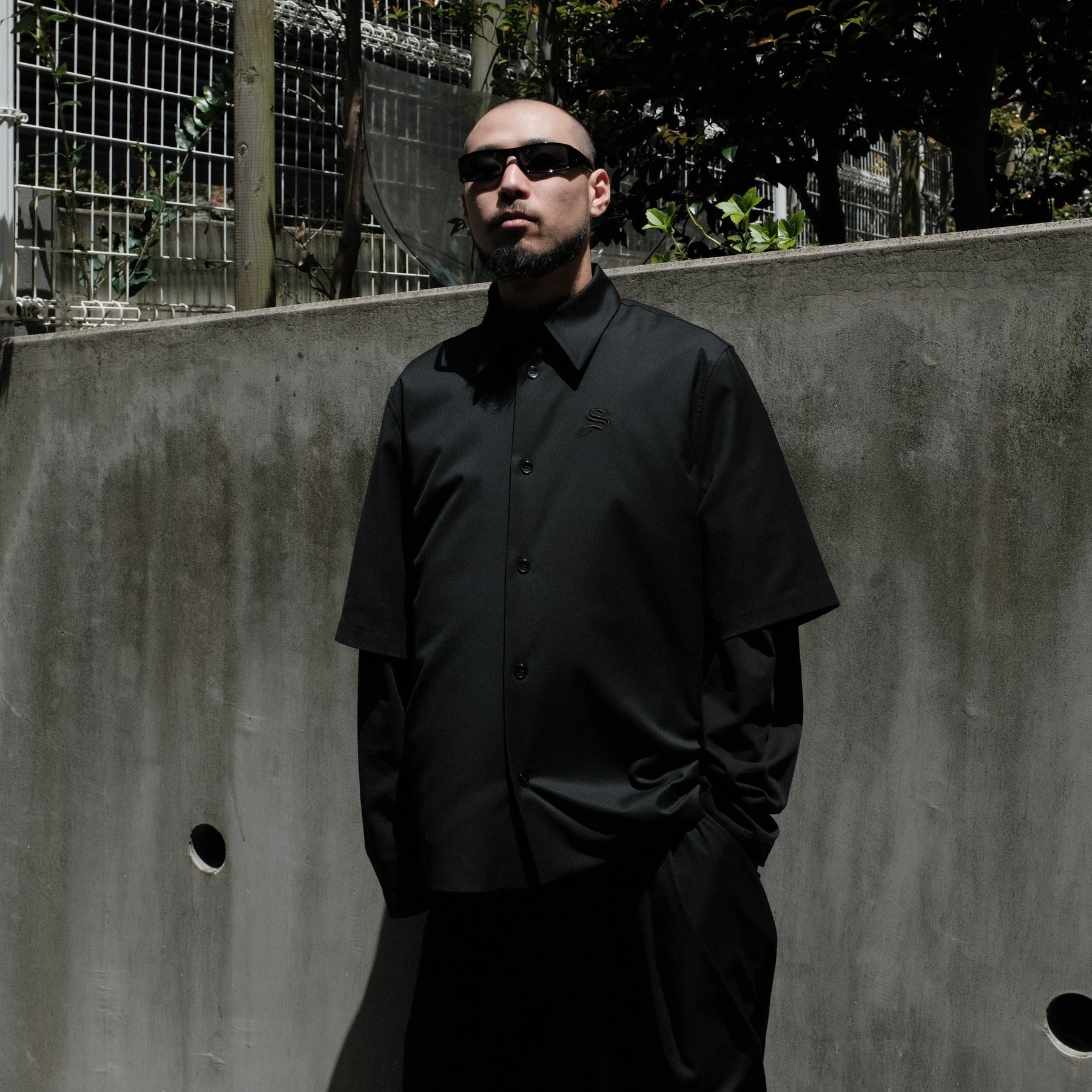 1313 SELAH / ALBA SS SHIRT BLACK