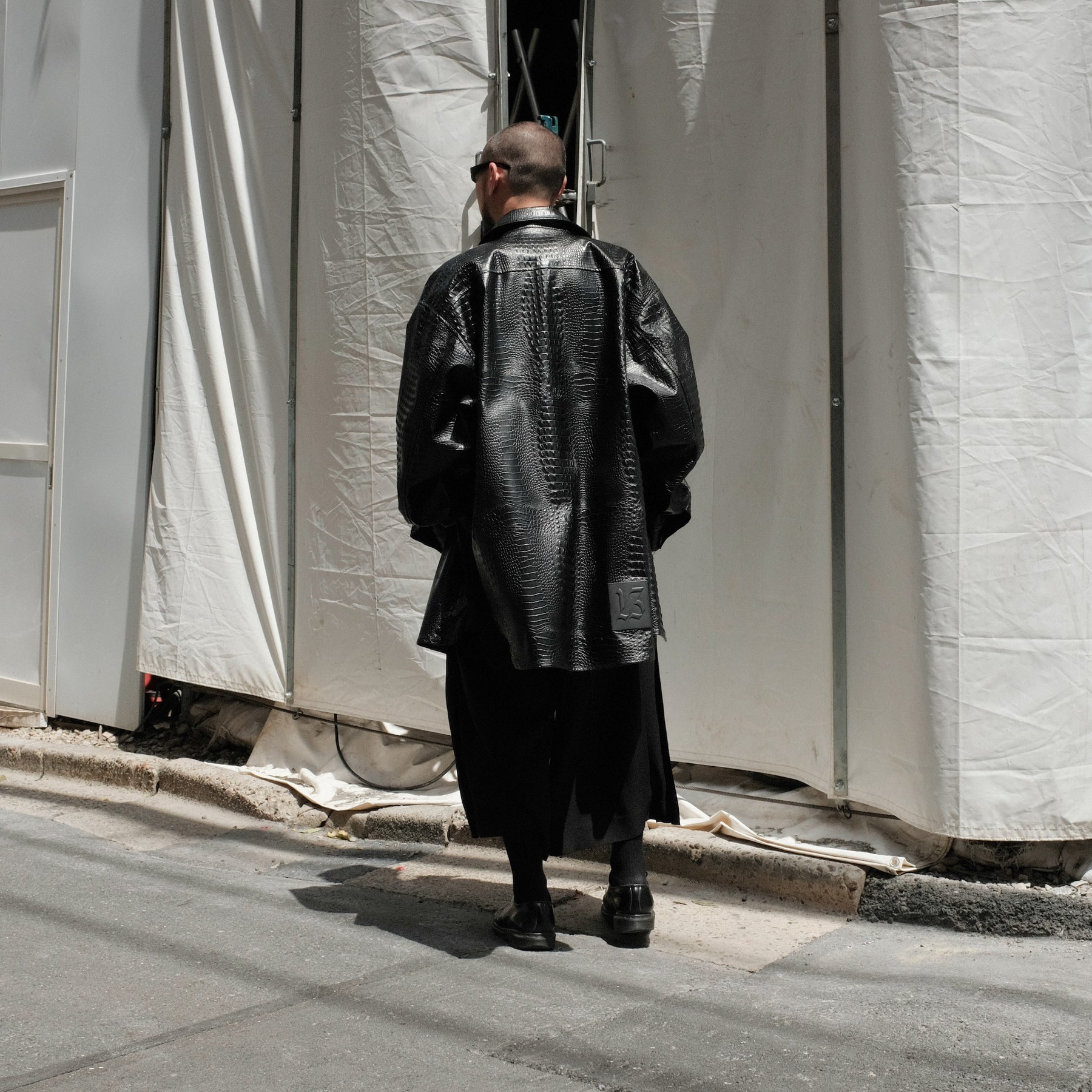 1313 SELAH / LUCIFER FAUX CROCODILE JACKET