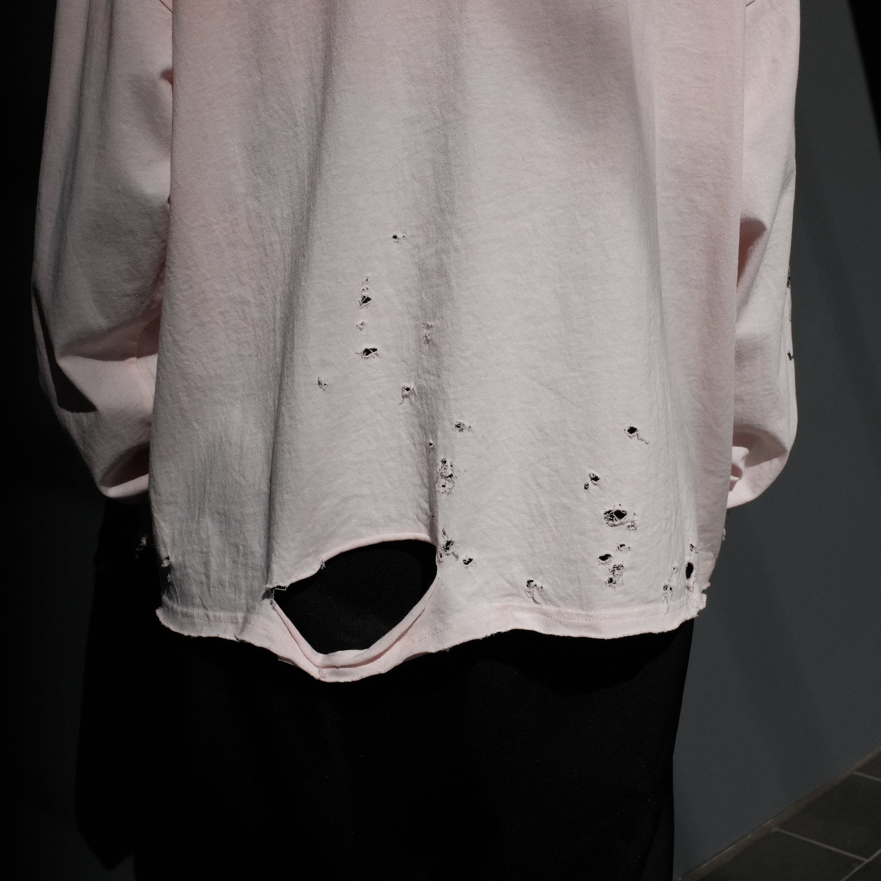 TEPPEI FURUYAMA / LS T SKULL & FLOWER RED