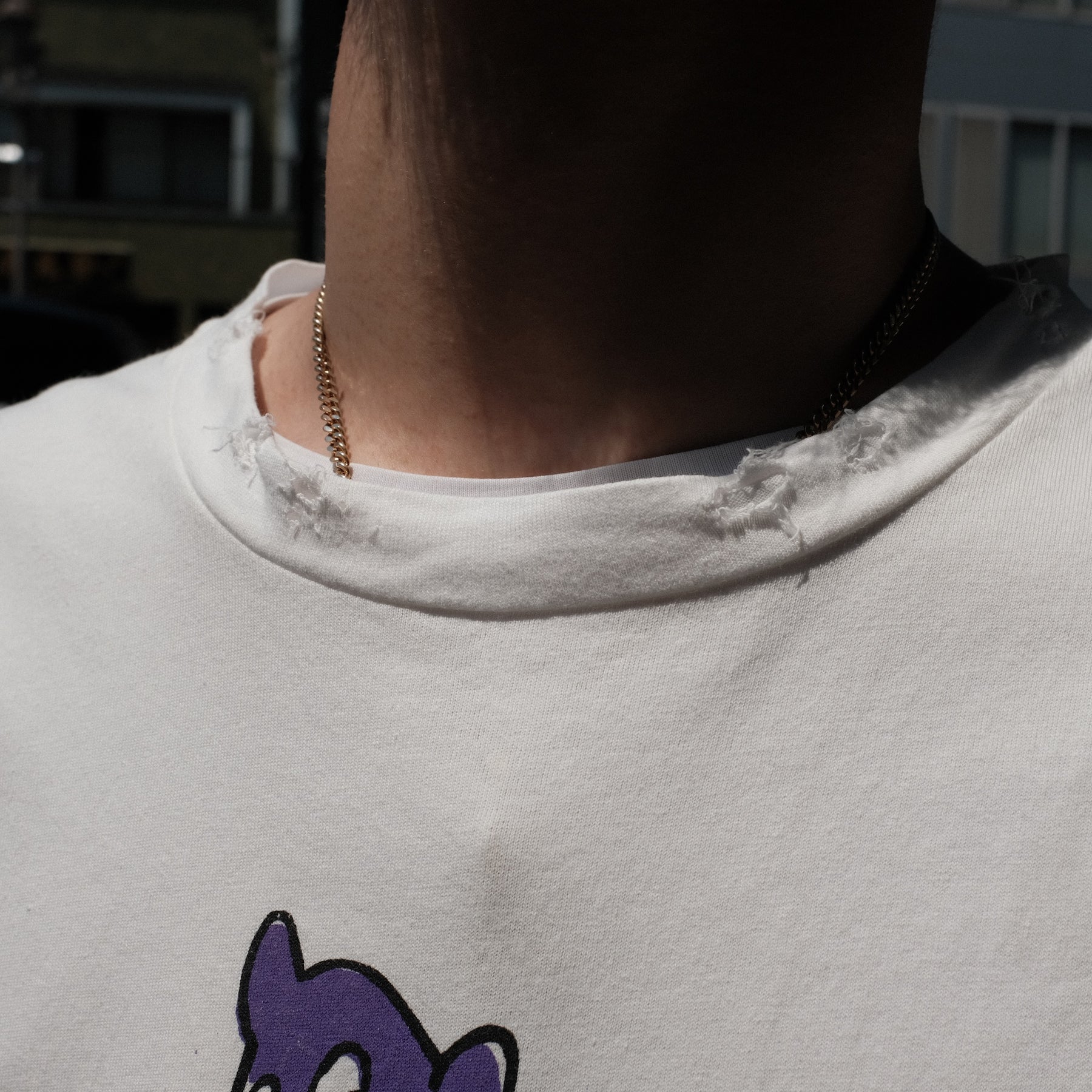 <span style="color: #ff2a00;">Last One</span> TEPPEI FURUYAMA / HALF SLEEVE T-SHIRT LA BEAR PURPLE
