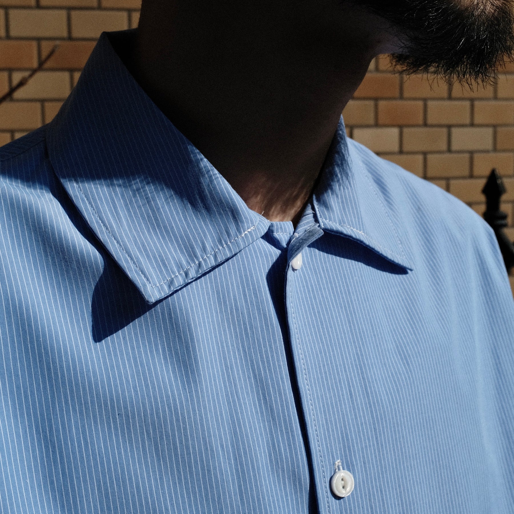 <span style="color: #f50b0b;">Last One</span> INTODUSK / STRIPE COACH JACKET BLUE STRIPE