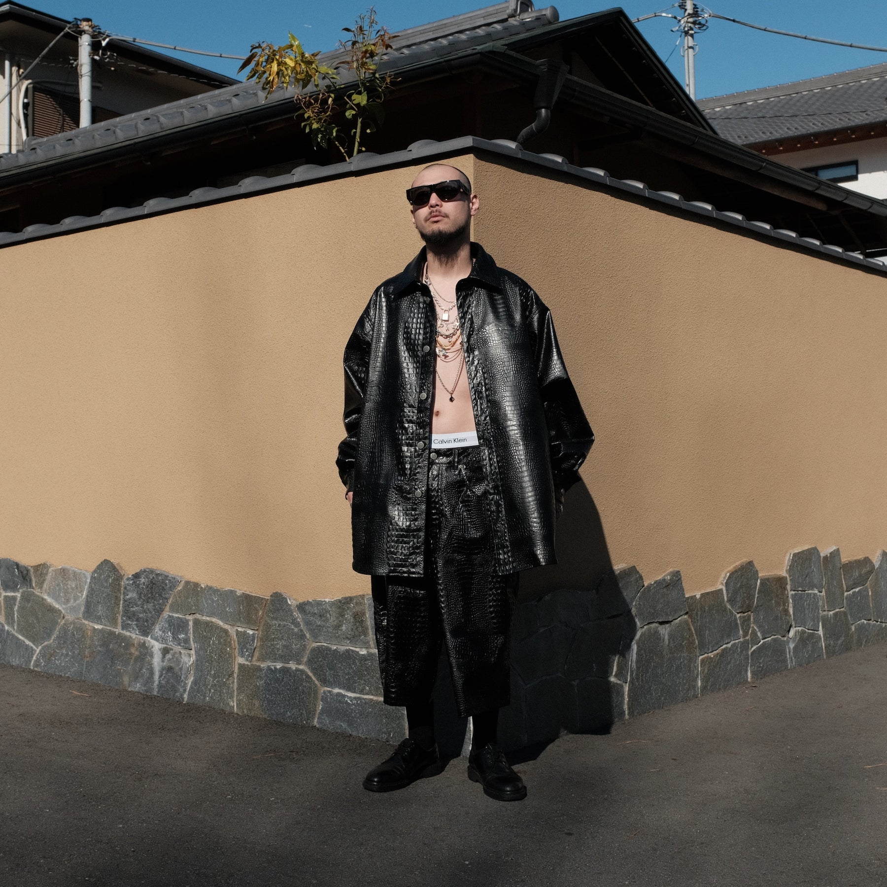 1313 SELAH / LUCIFER FAUX CROCODILE JACKET