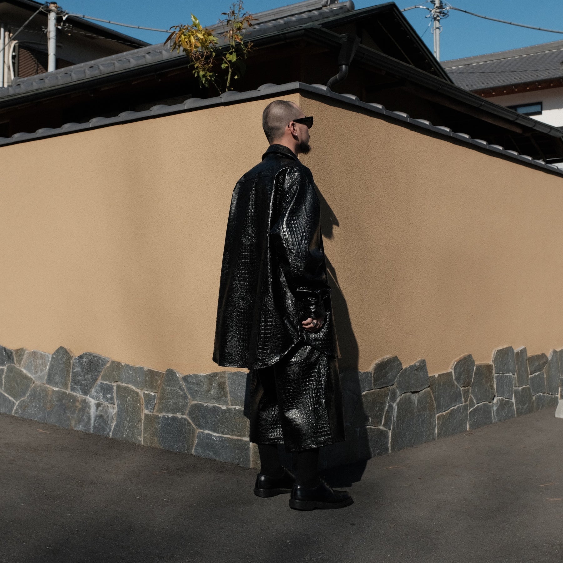 1313 SELAH / LUCIFER FAUX CROCODILE JACKET