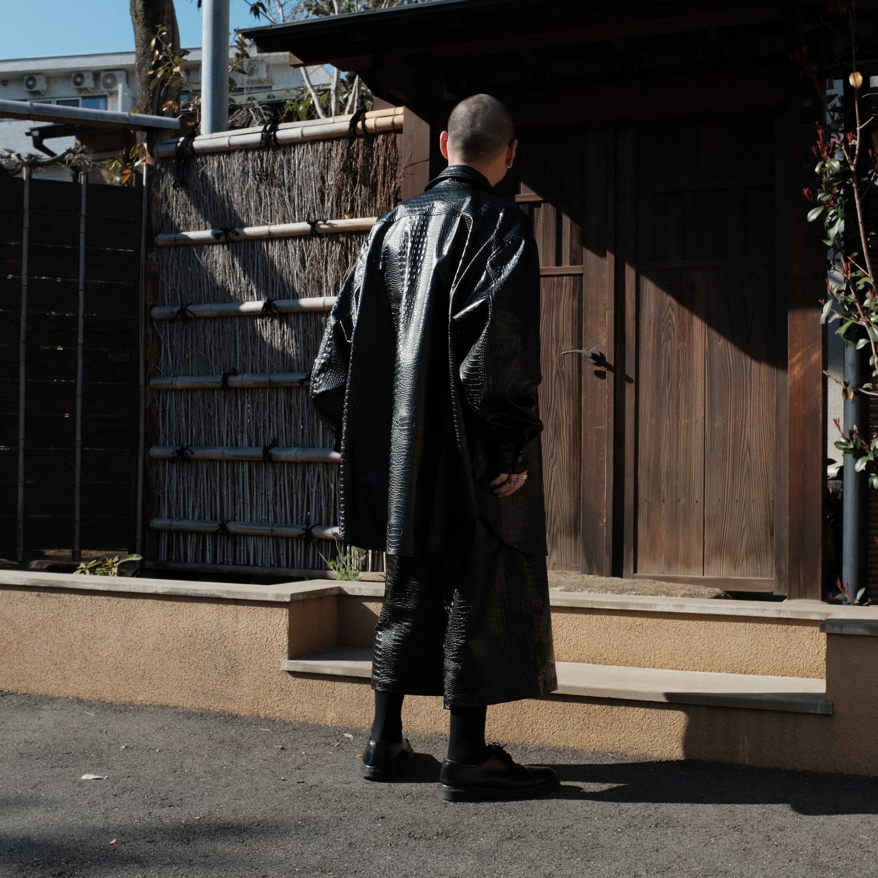 1313 SELAH / LUCIFER FAUX CROCODILE JACKET