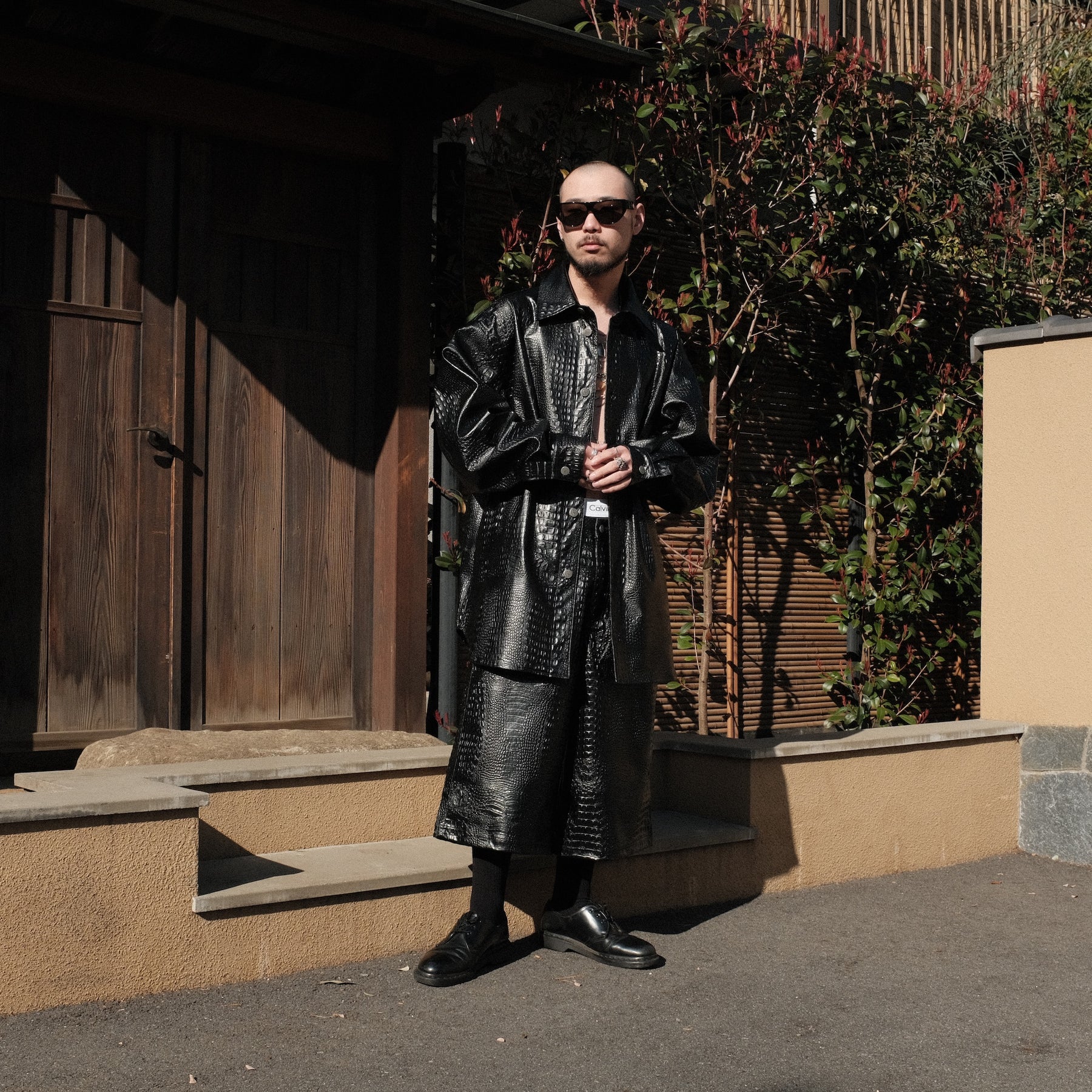 1313 SELAH / LUCIFER FAUX CROCODILE JACKET