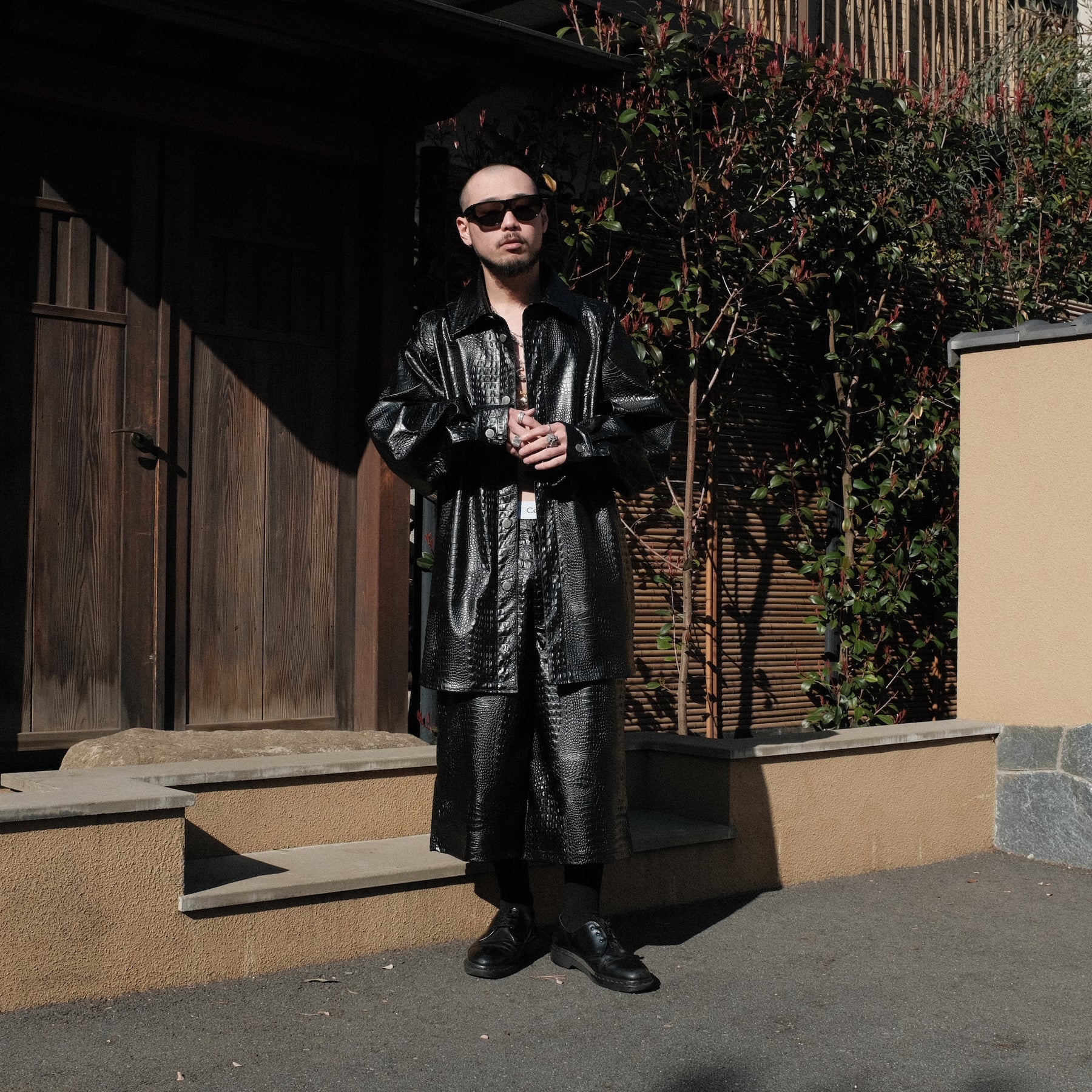 1313 SELAH / LUCIFER FAUX CROCODILE JACKET
