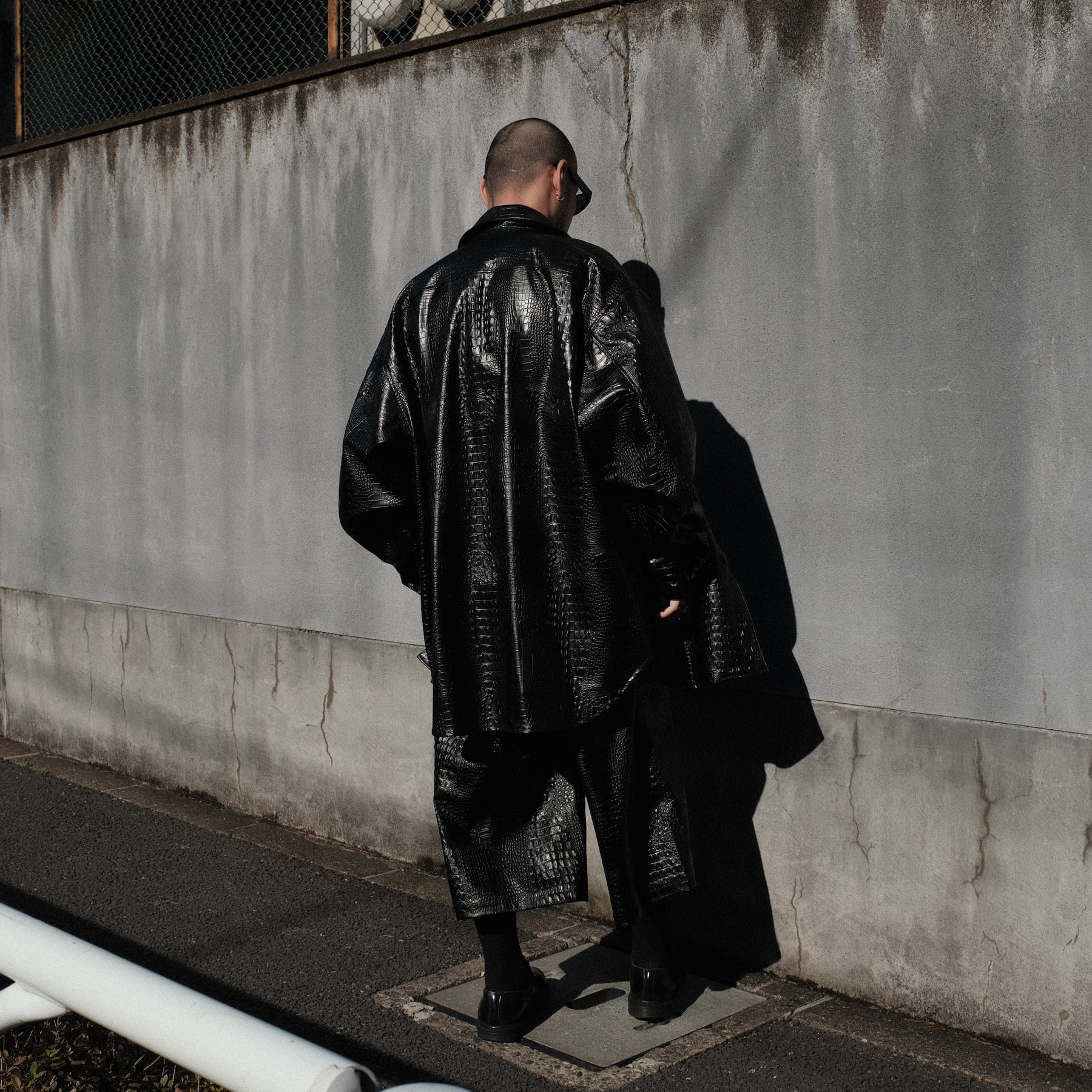 1313 SELAH / LUCIFER FAUX CROCODILE JACKET