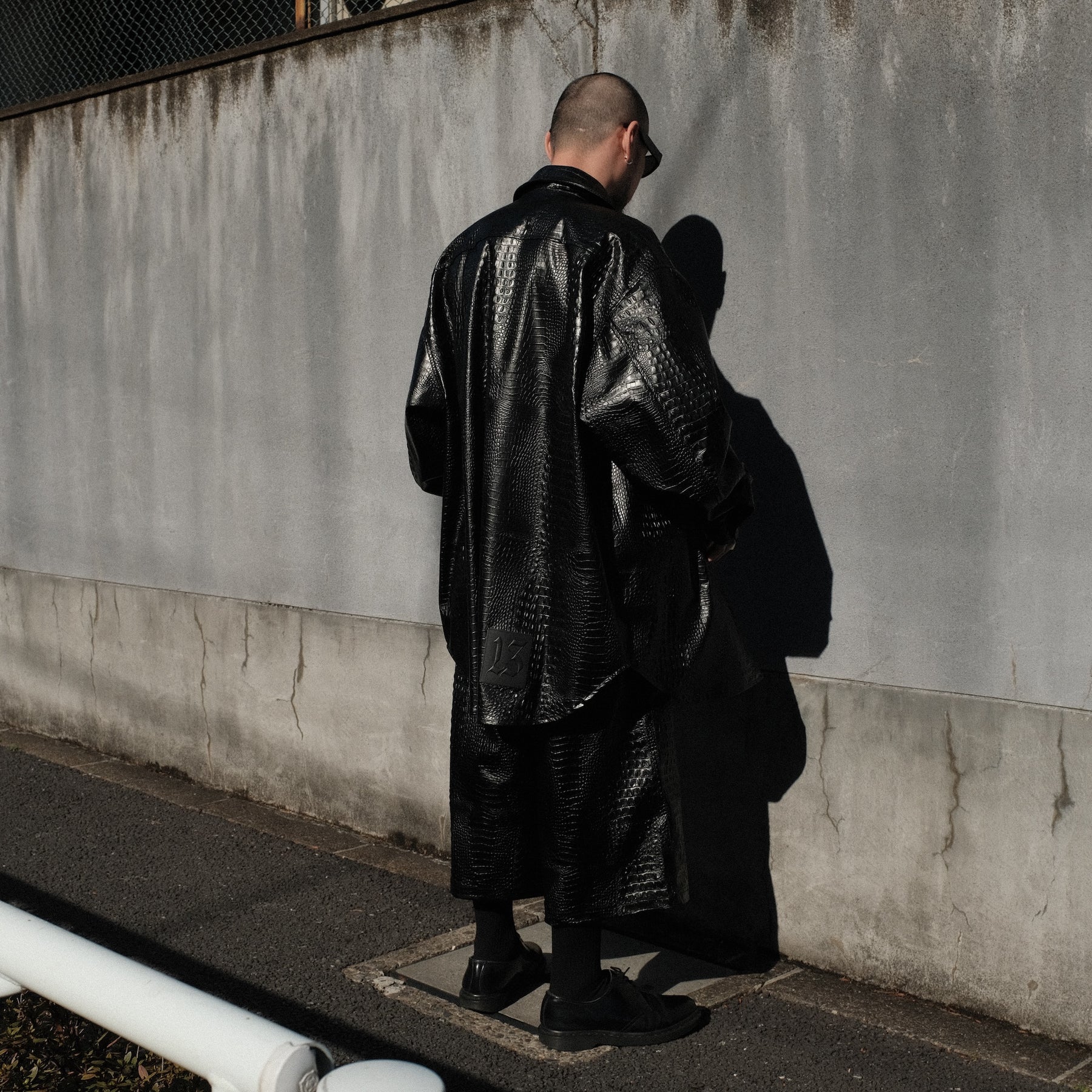 1313 SELAH / LUCIFER FAUX CROCODILE JACKET