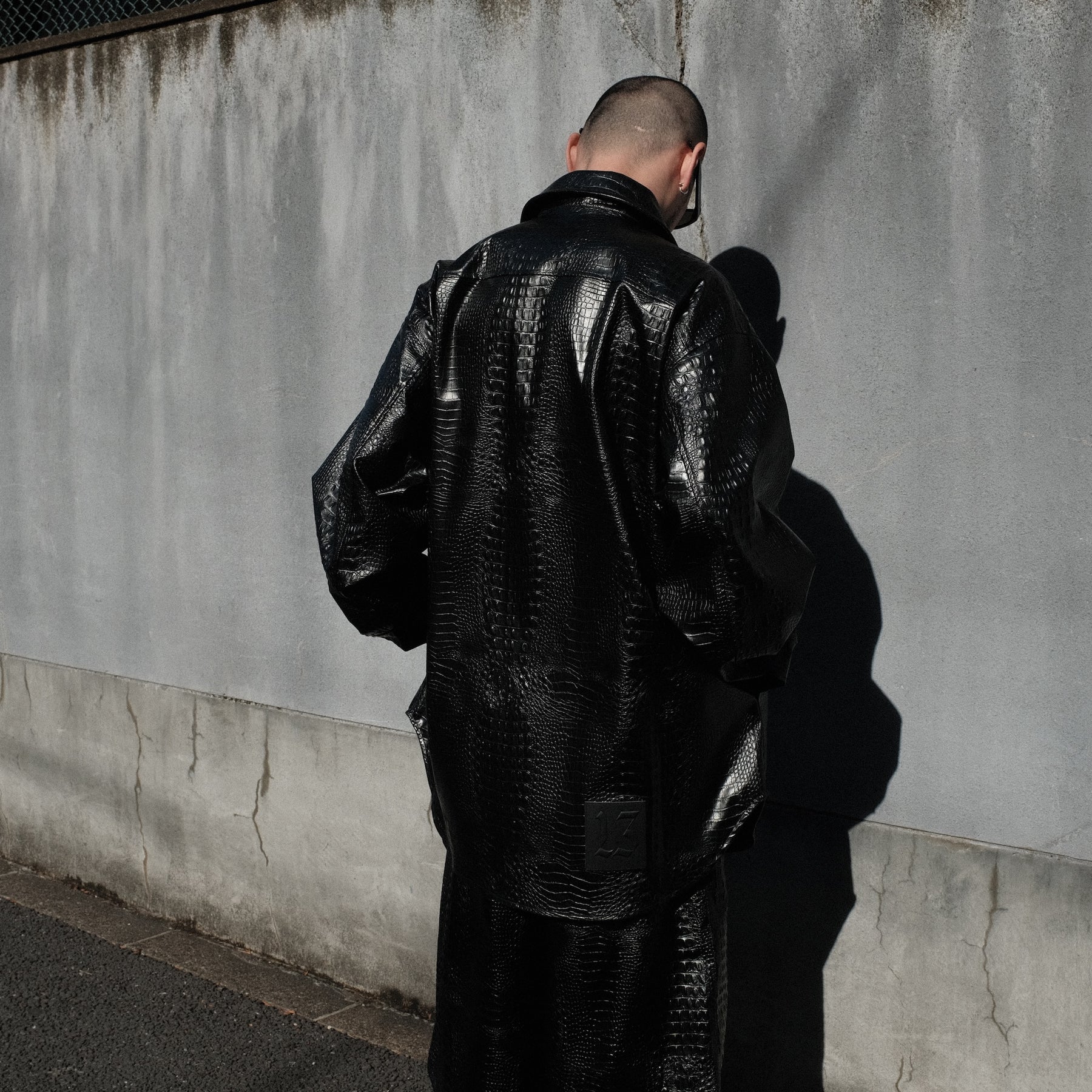 1313 SELAH / LUCIFER FAUX CROCODILE JACKET
