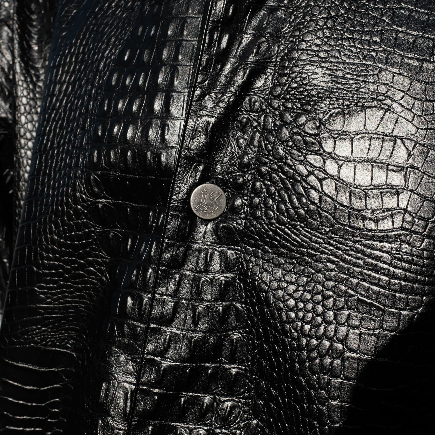 1313 SELAH / LUCIFER FAUX CROCODILE JACKET