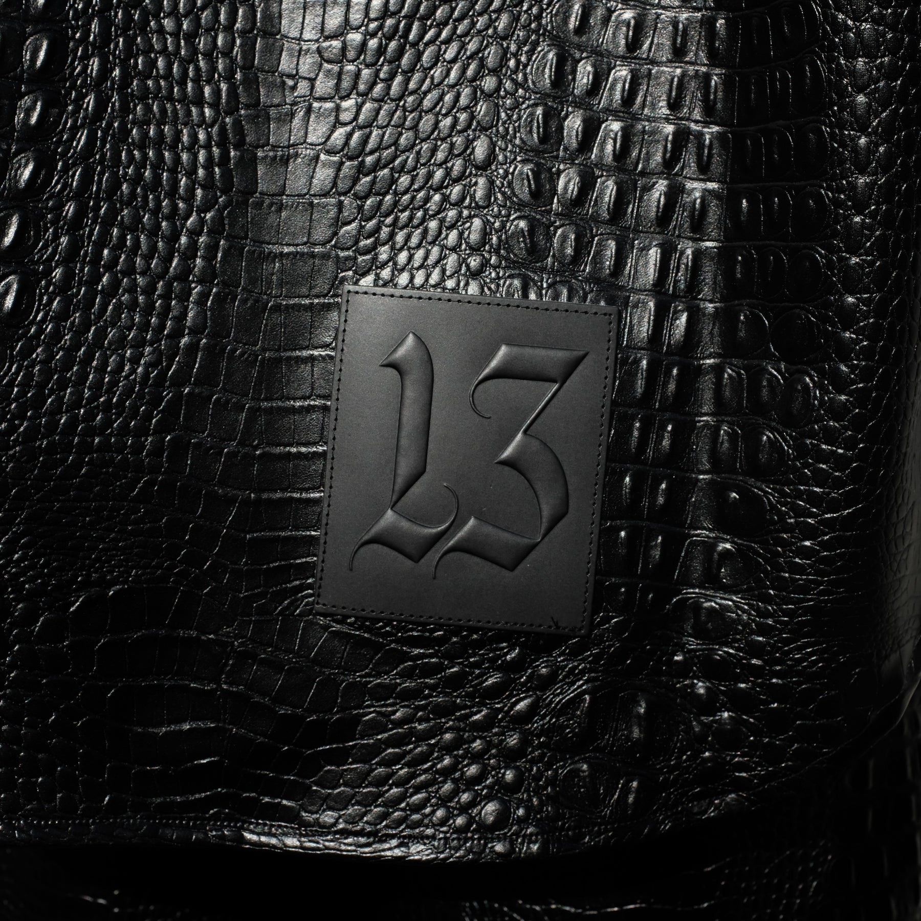 1313 SELAH / LUCIFER FAUX CROCODILE JACKET