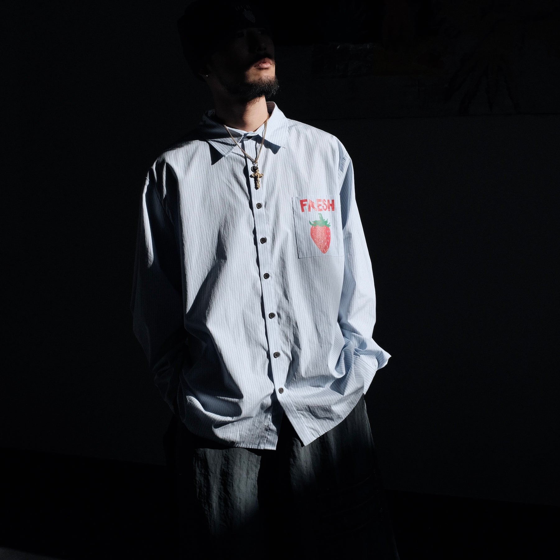 WESTFALL / BUTTON FRESH SHIRT LS BLUE