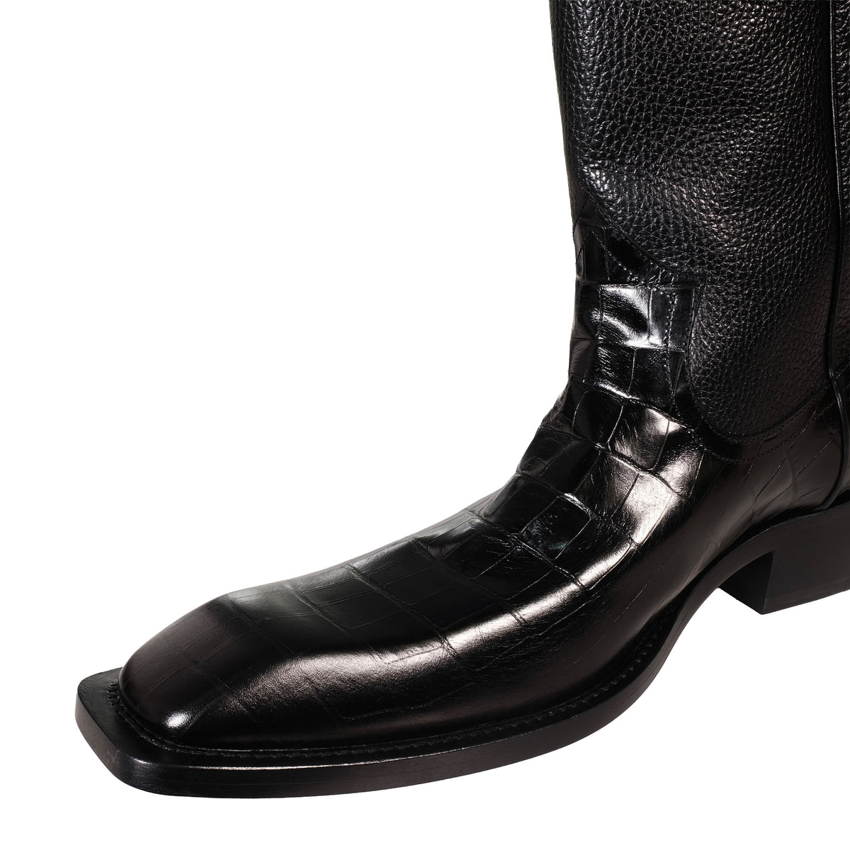 <span style="color: #f50b0b;">Last One</span> Martine Rose / COWBOY BOOT BLACK