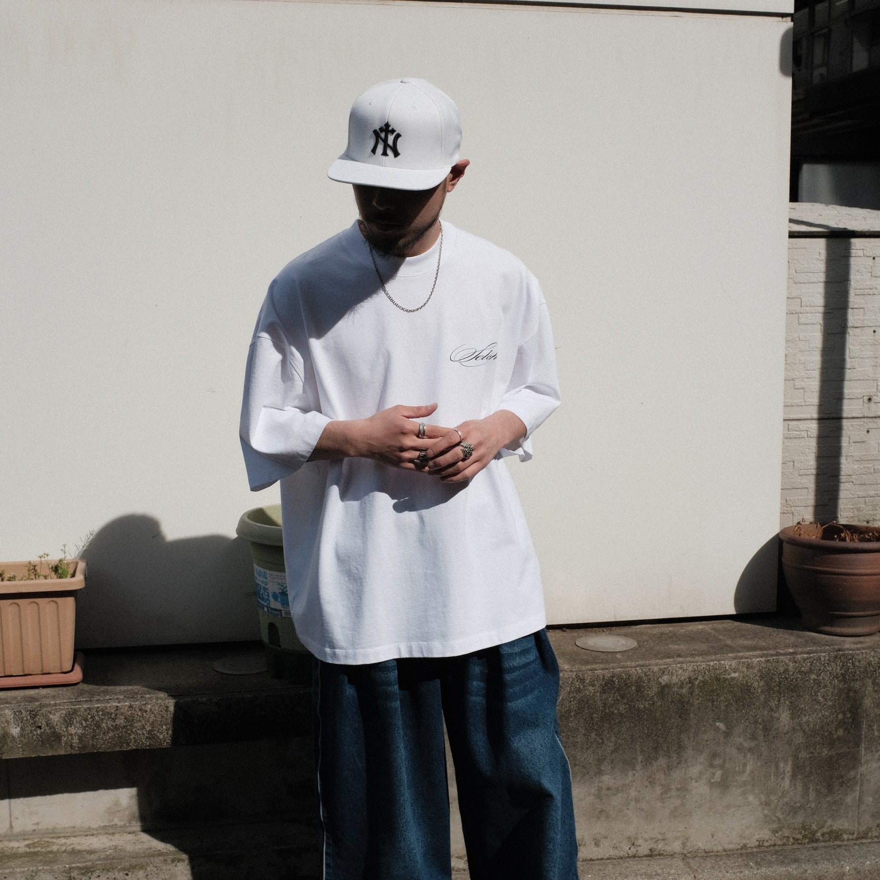1313 SELAH / ROSARIO TEE WHITE