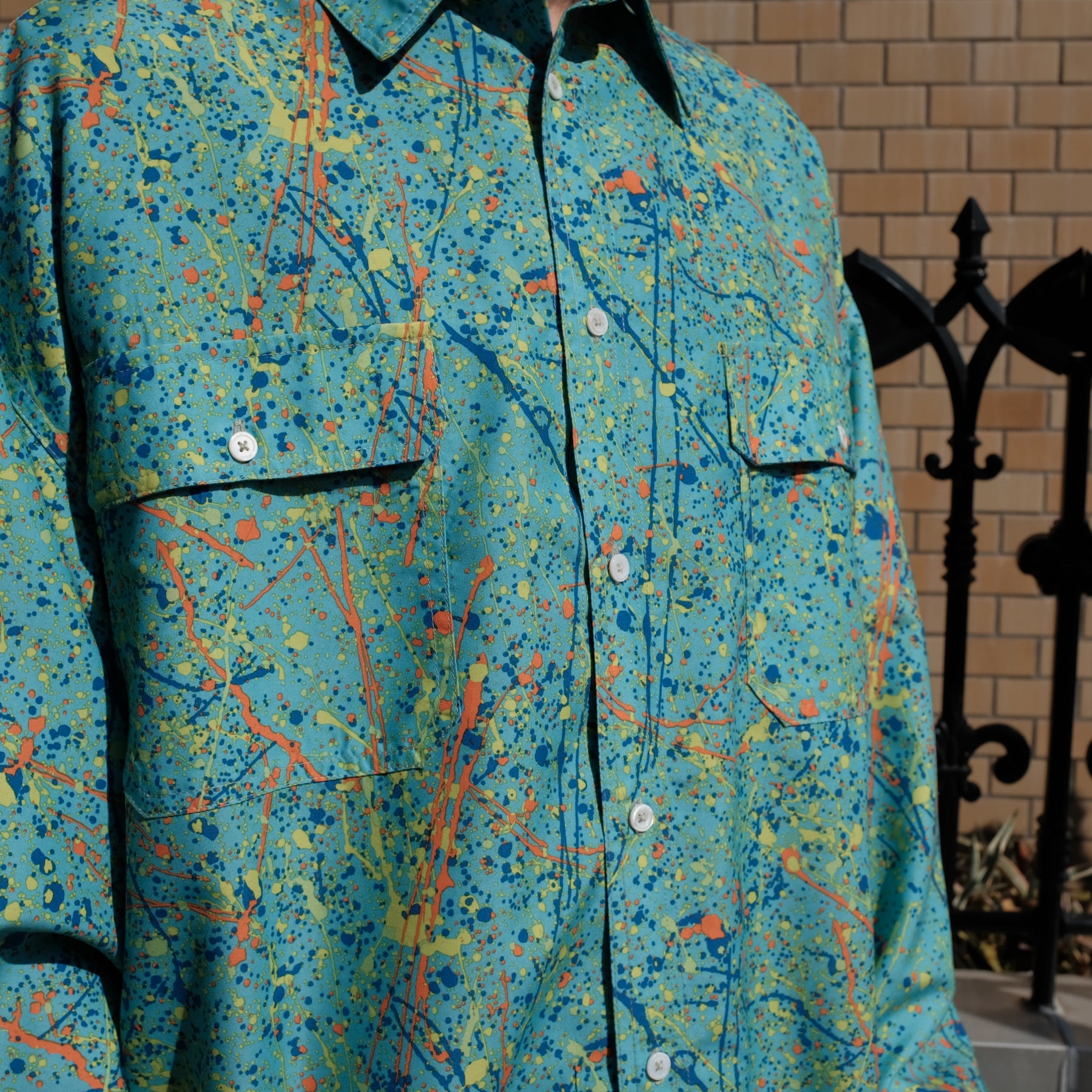 THE MAGUEY / SPLASH SHIRT SPLASH BLUE