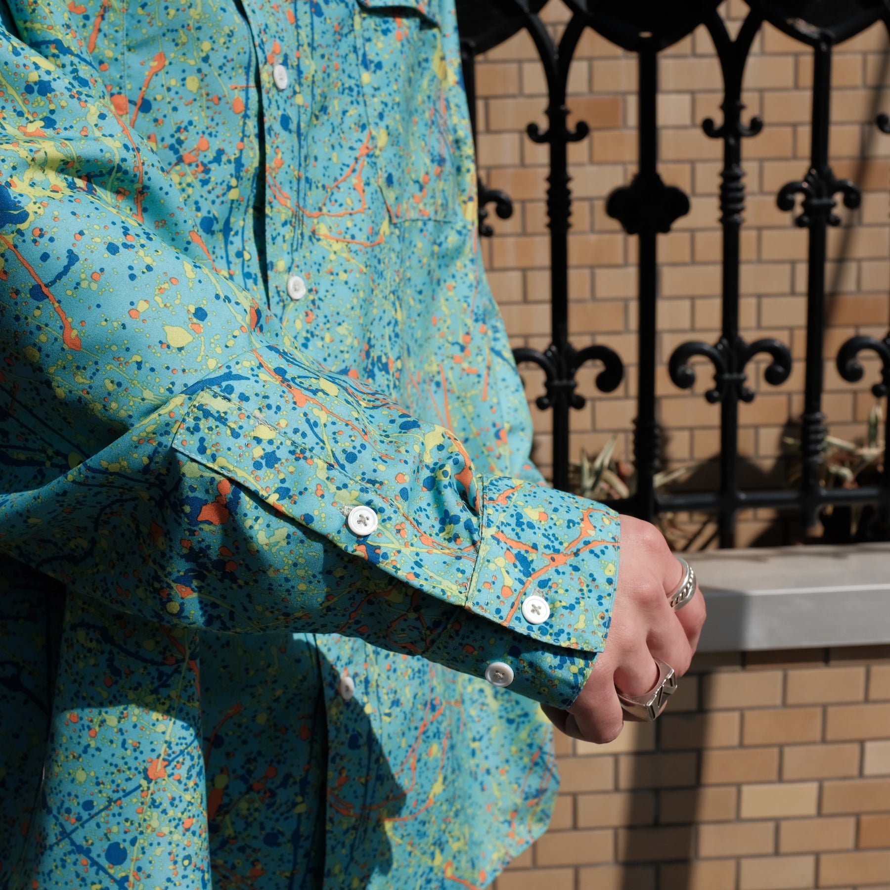 THE MAGUEY / SPLASH SHIRT SPLASH BLUE