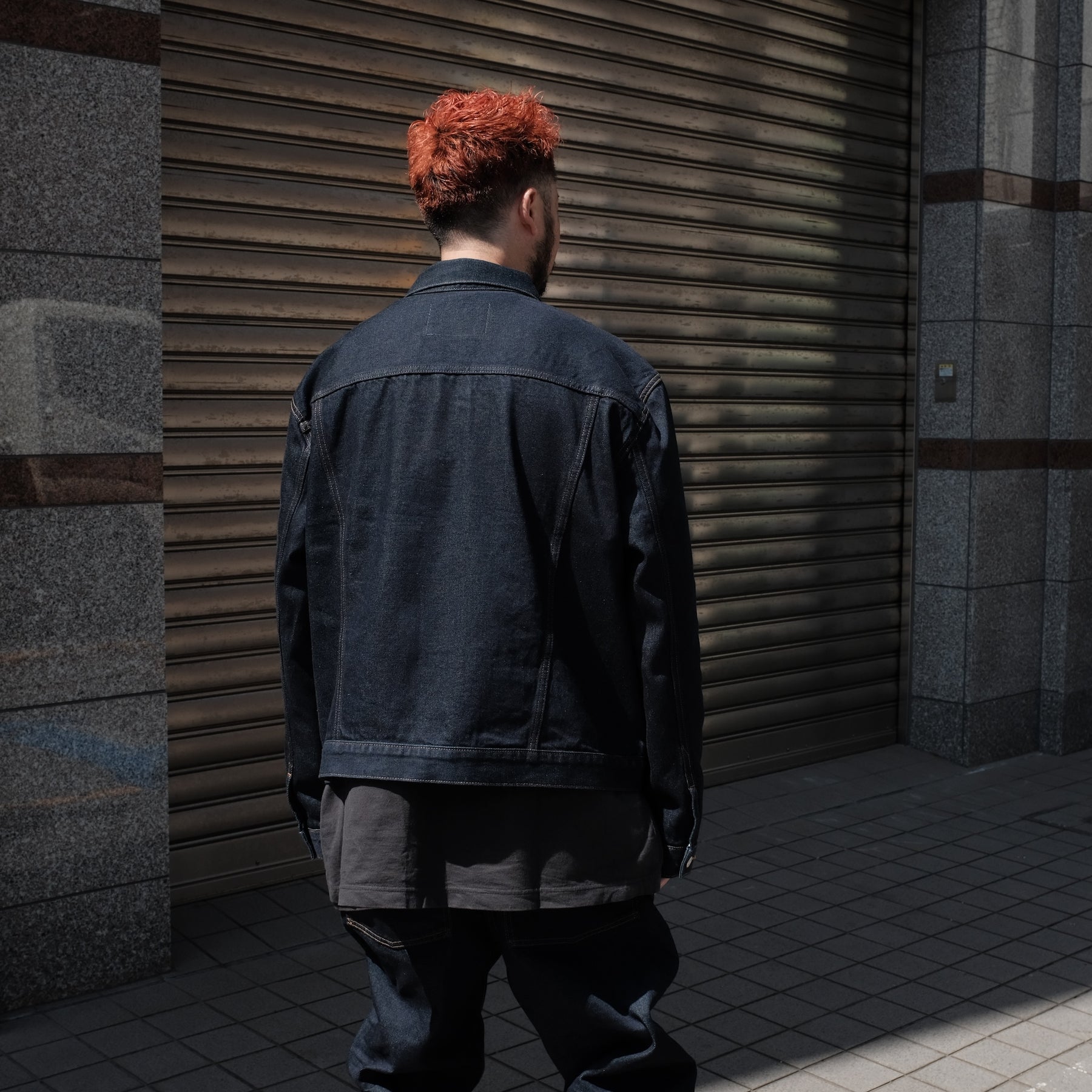<span style="color: #f50b0b;">Last One</span> Calvin Klein / UTILITY DENIM JACKET INDIGO BLUE