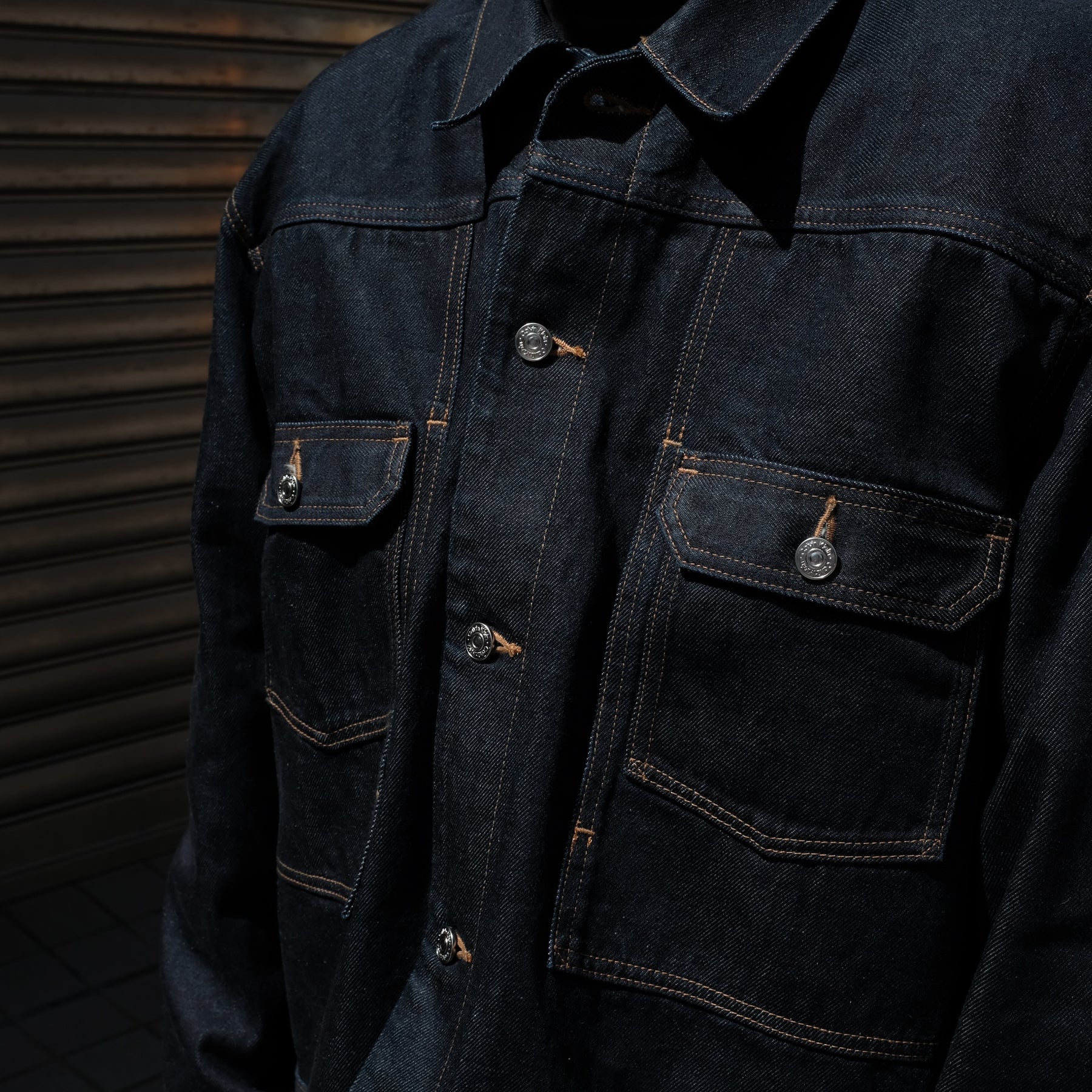 <span style="color: #f50b0b;">Last One</span> Calvin Klein / UTILITY DENIM JACKET INDIGO BLUE