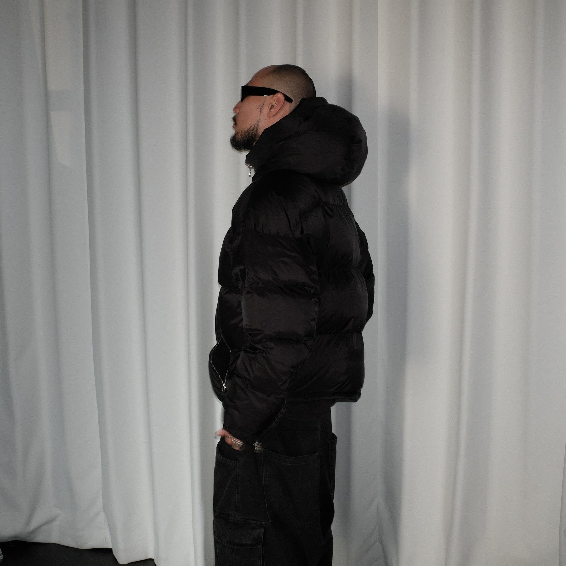 INTODUSK / DOWN JACKET BLACK