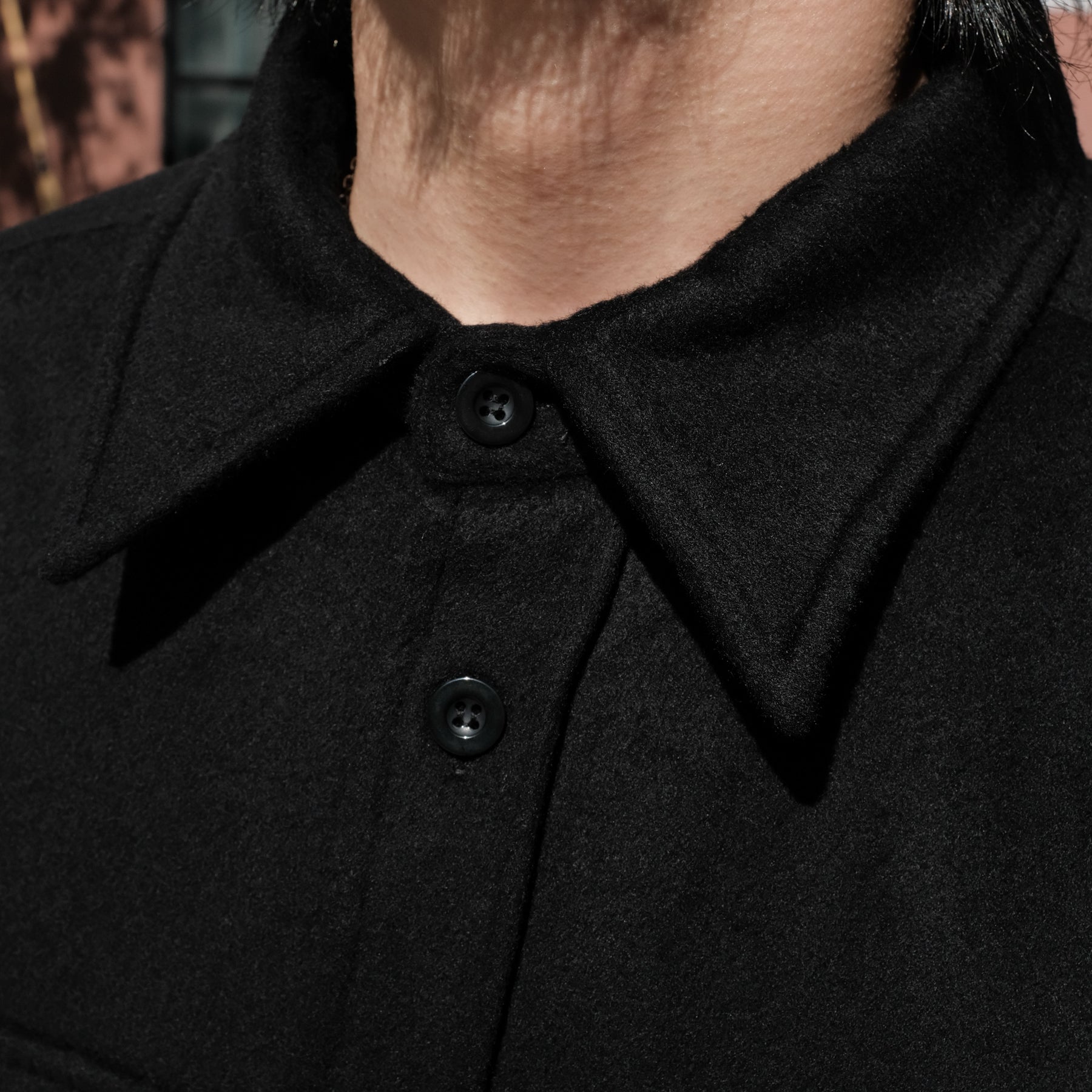 <span style="color: #f50b0b;">Last One</span>
WILLY CHAVARRIA / WOOL QUILTED SHIRT JACKET BLACK