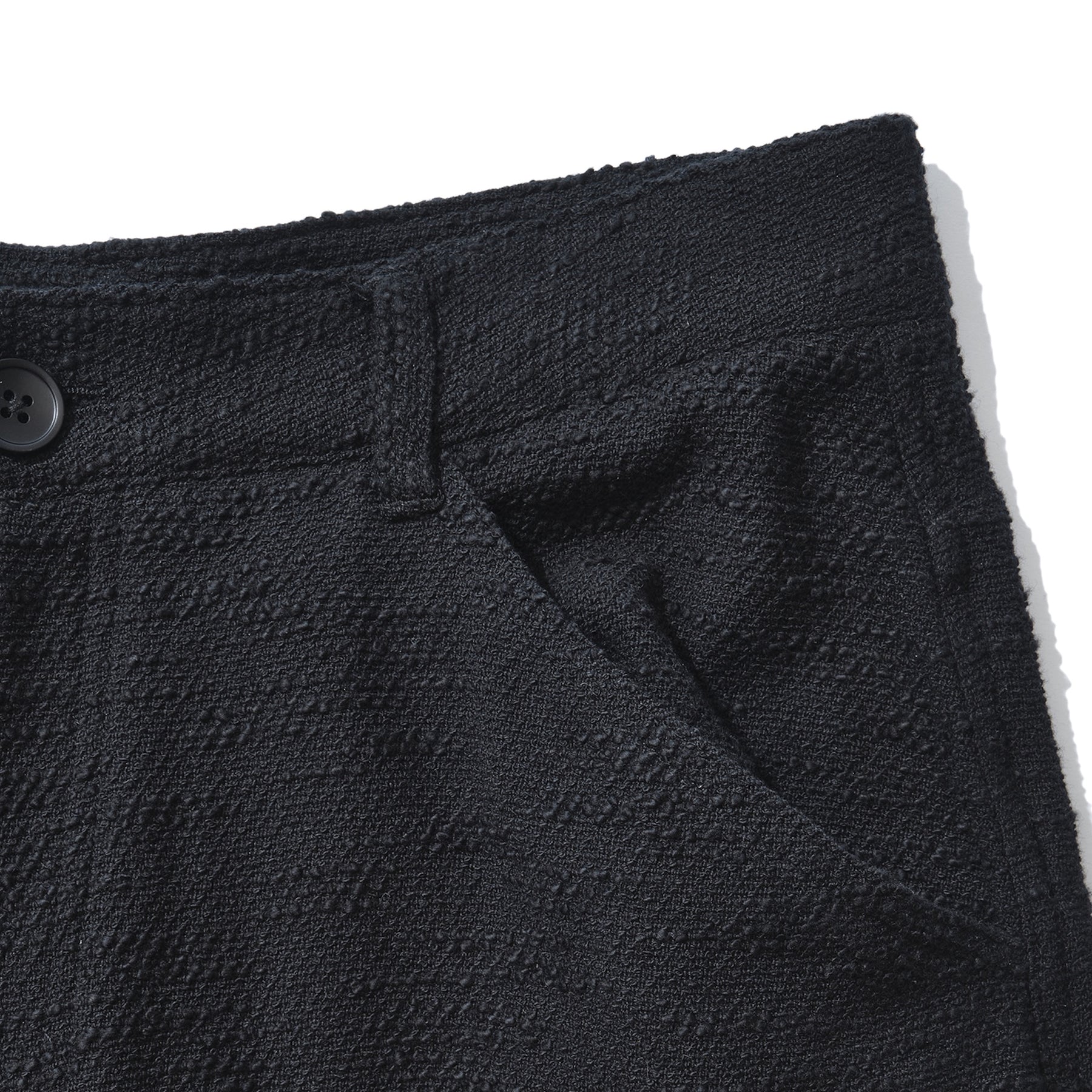 INTODUSK / TWEED EDGE REINFORCED SHORTS BLACK