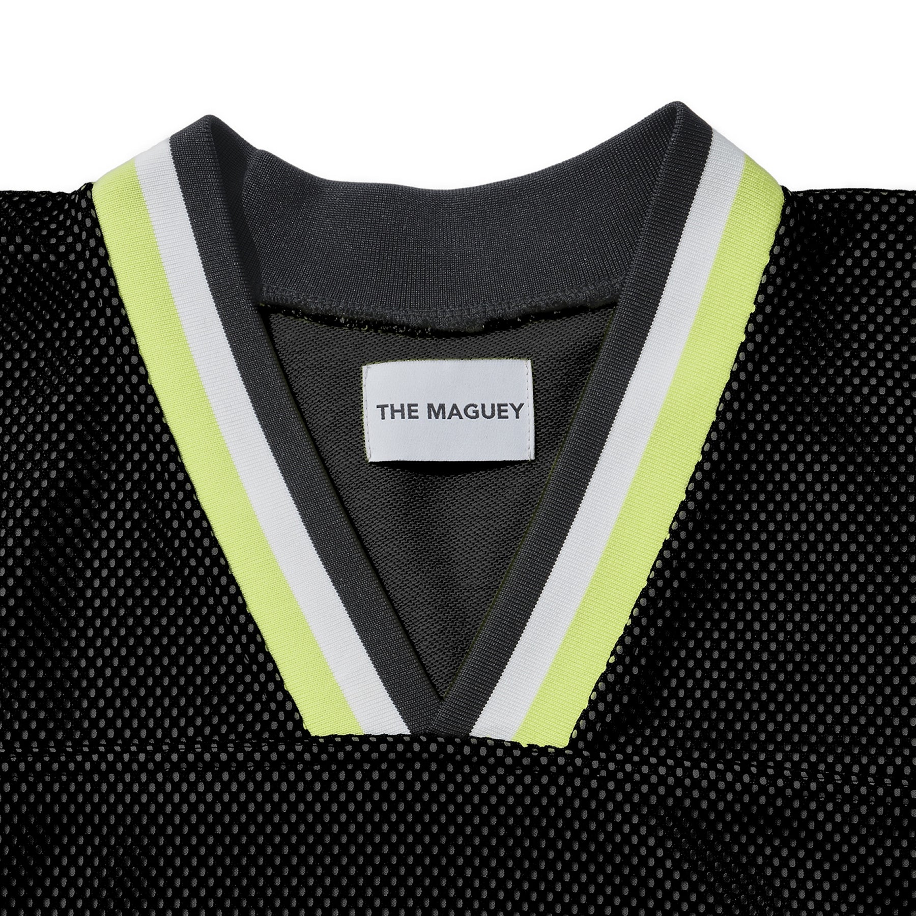 THE MAGUEY / MESH PULLOVER BLACK
