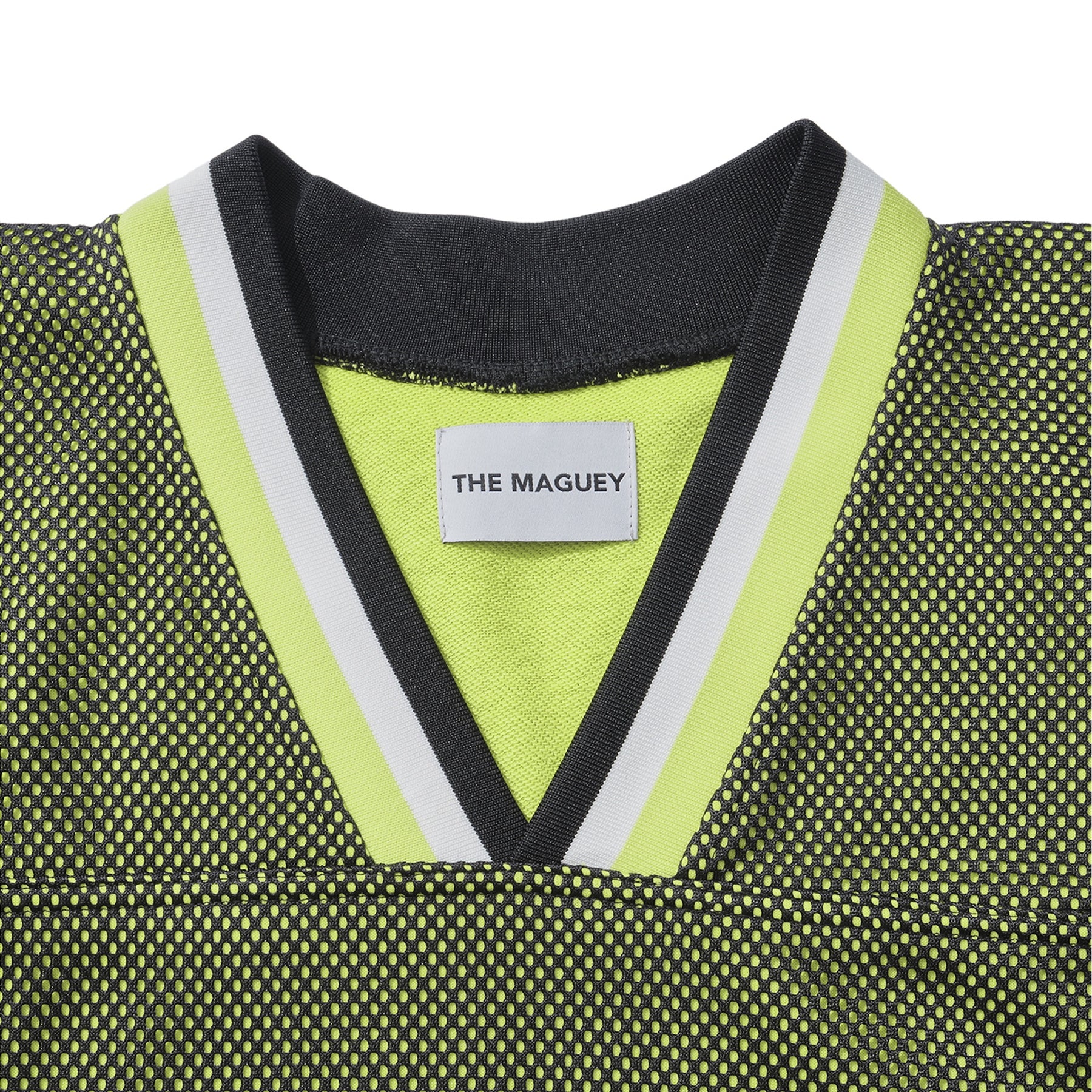 THE MAGUEY / MESH PULLOVER LIME