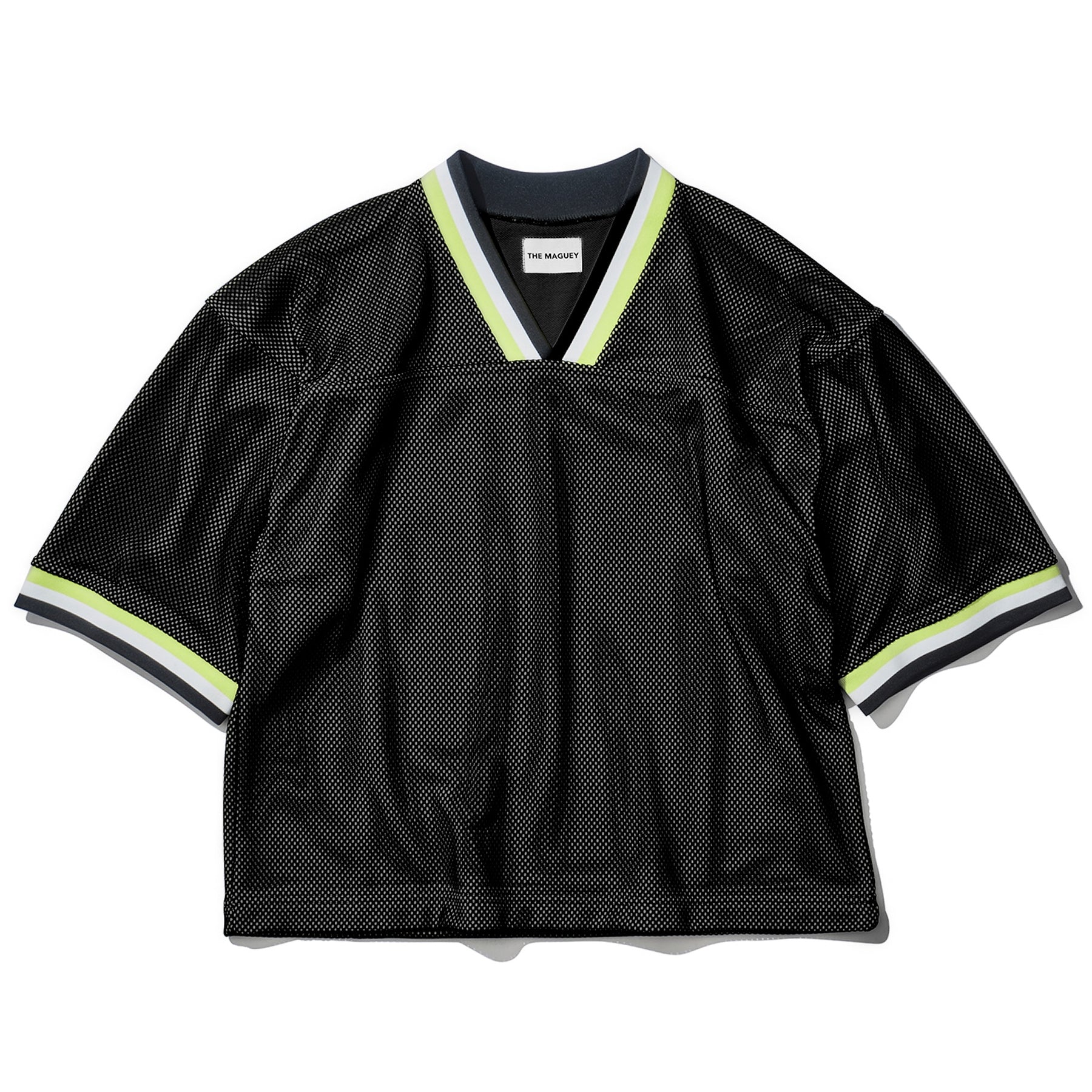 THE MAGUEY / MESH PULLOVER BLACK
