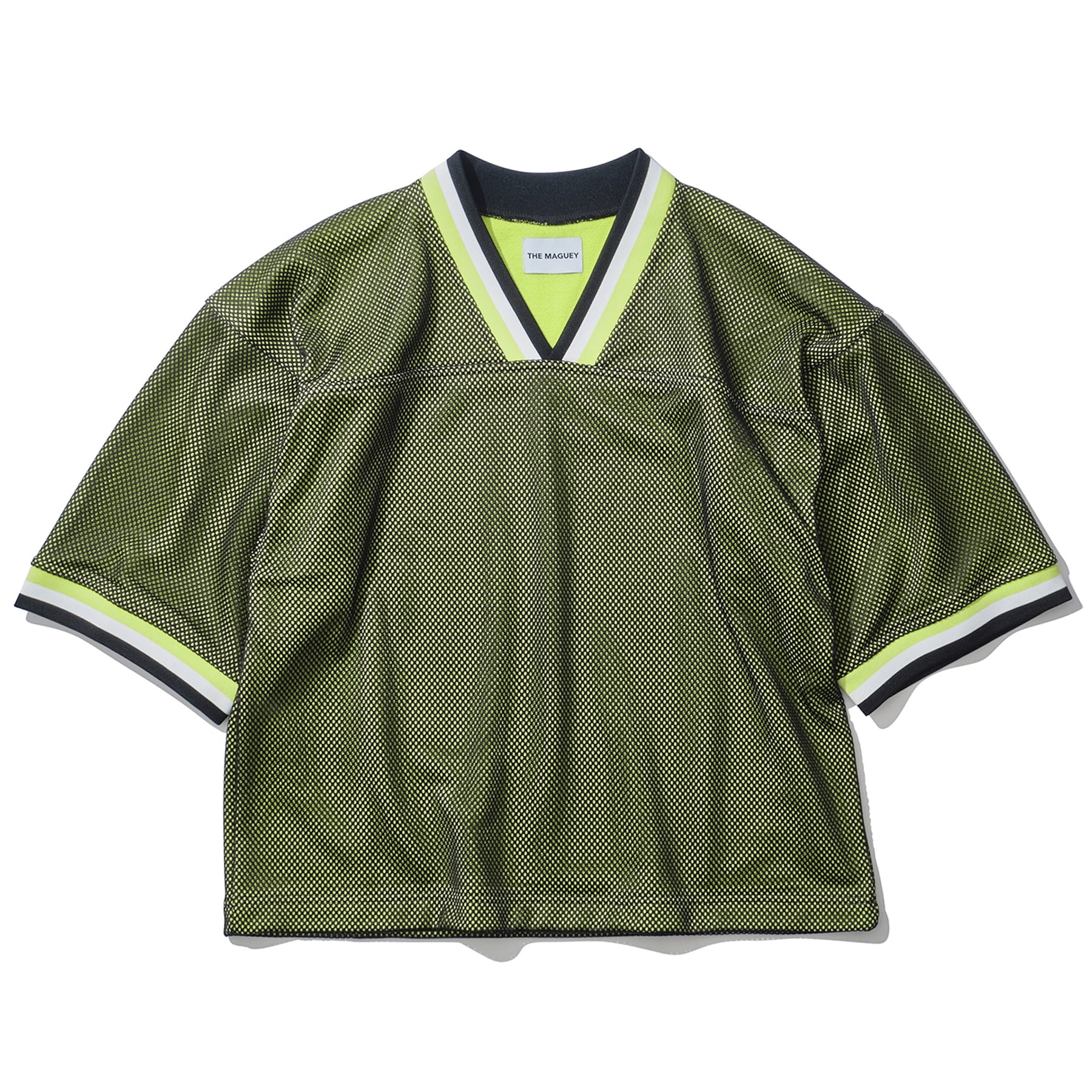 THE MAGUEY / MESH PULLOVER LIME
