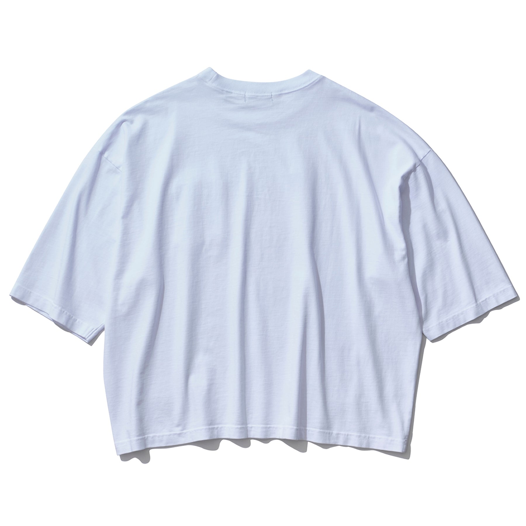 INTODUSK / OVERSIZED SS POCKET T WHITE