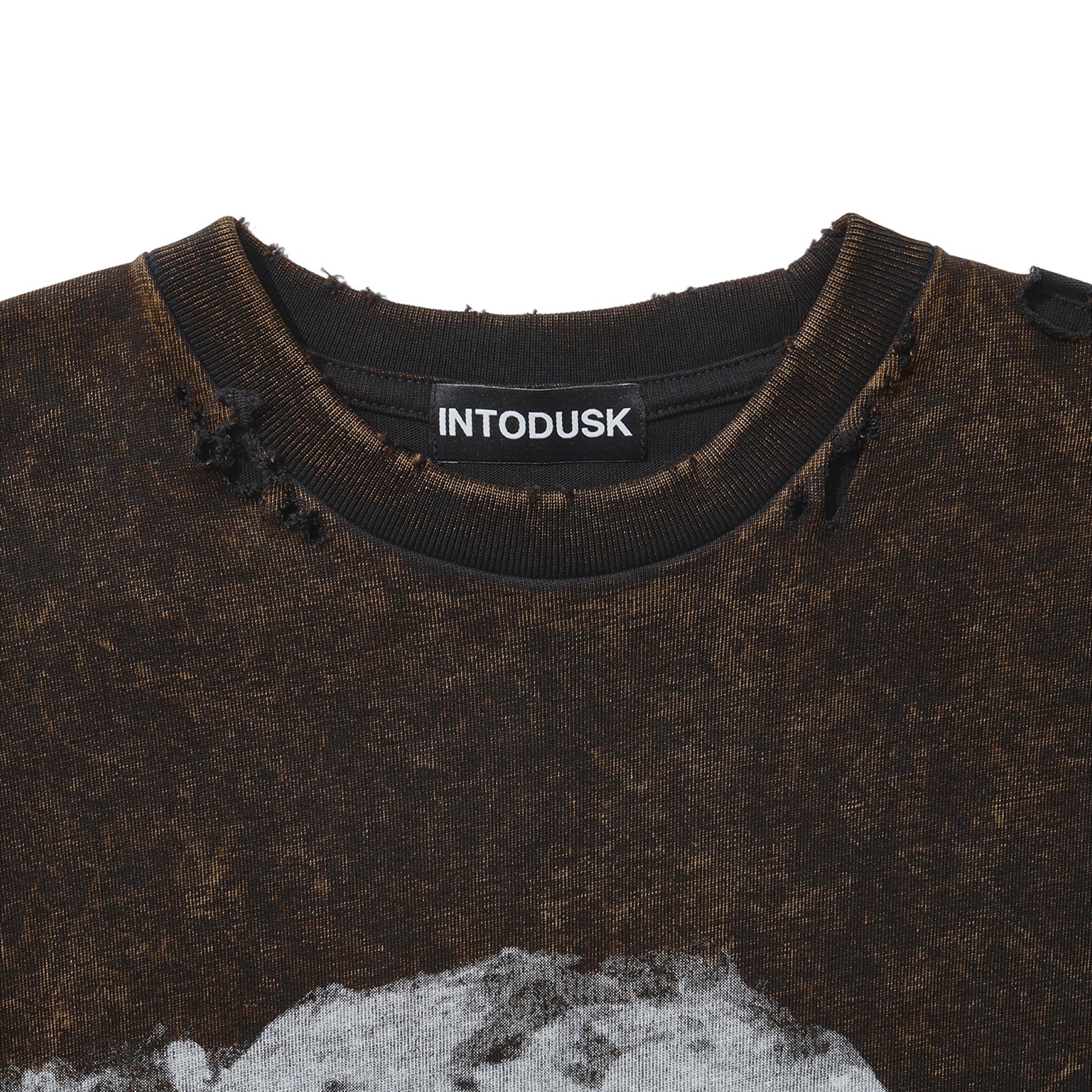INTODUSK / INTIDUSK SMOKE T CHEMICAL WASH BLACK