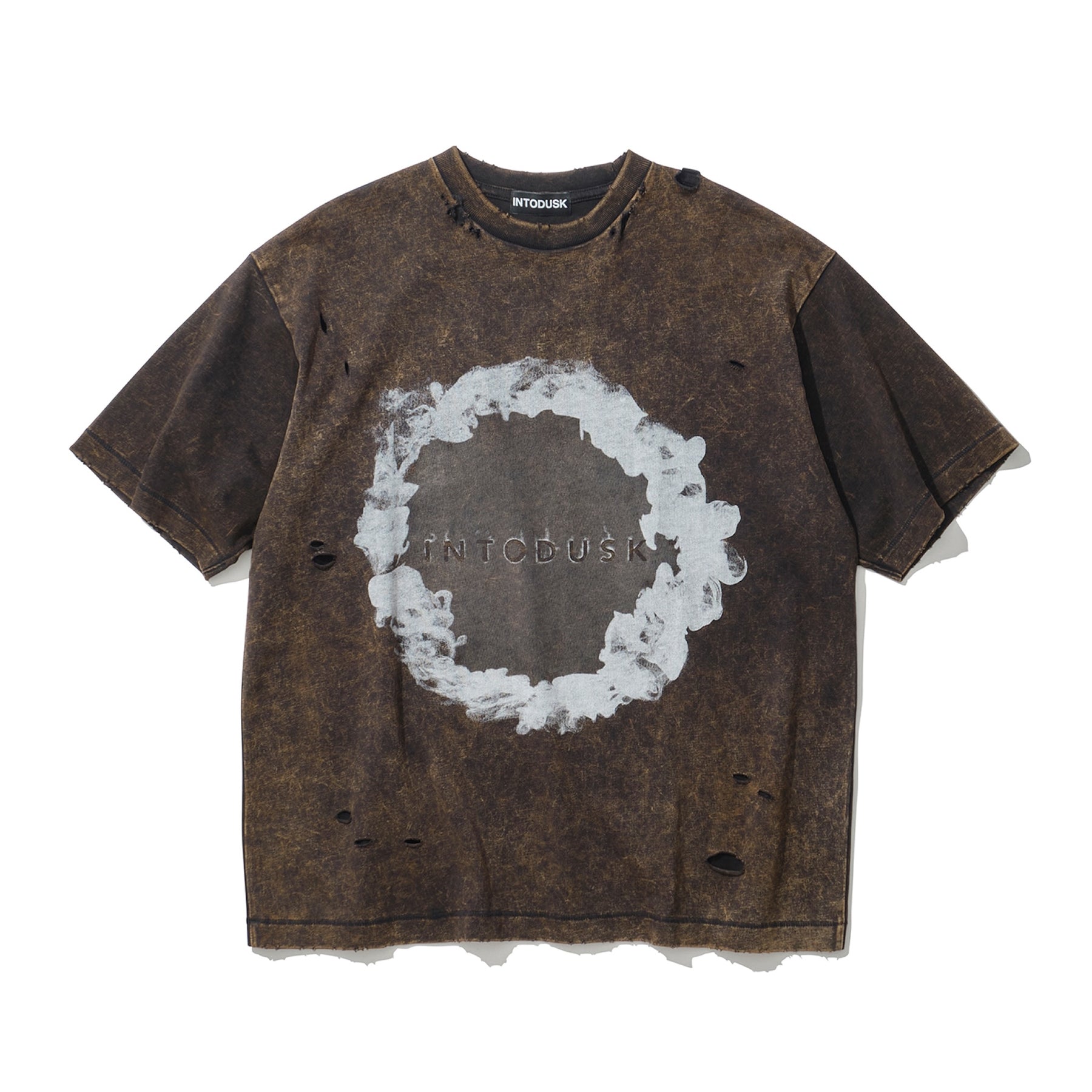 INTODUSK / INTIDUSK SMOKE T CHEMICAL WASH BLACK