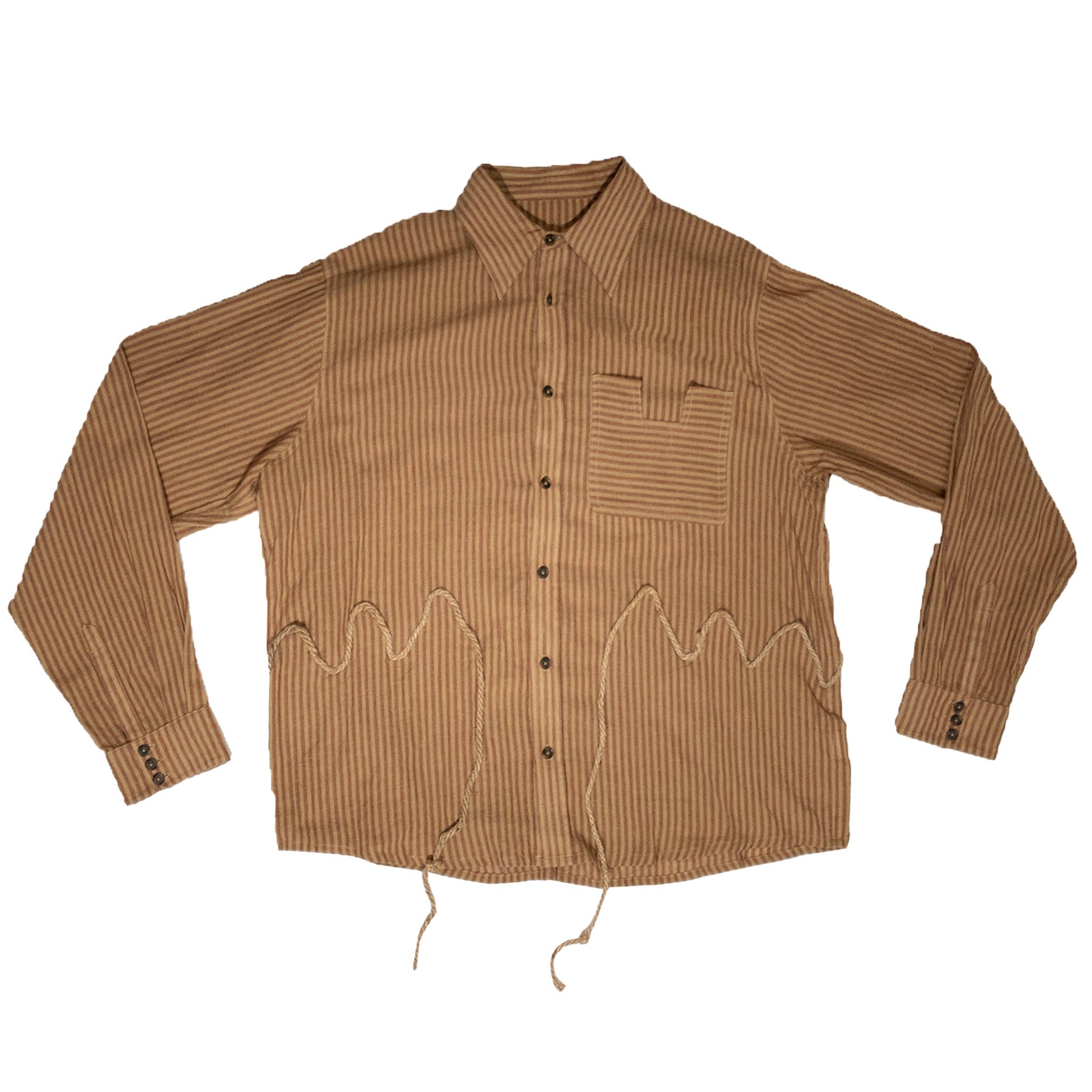 LUXENBURG / EPA STRIPE CINCH SHIRT EPA STRIPE RED