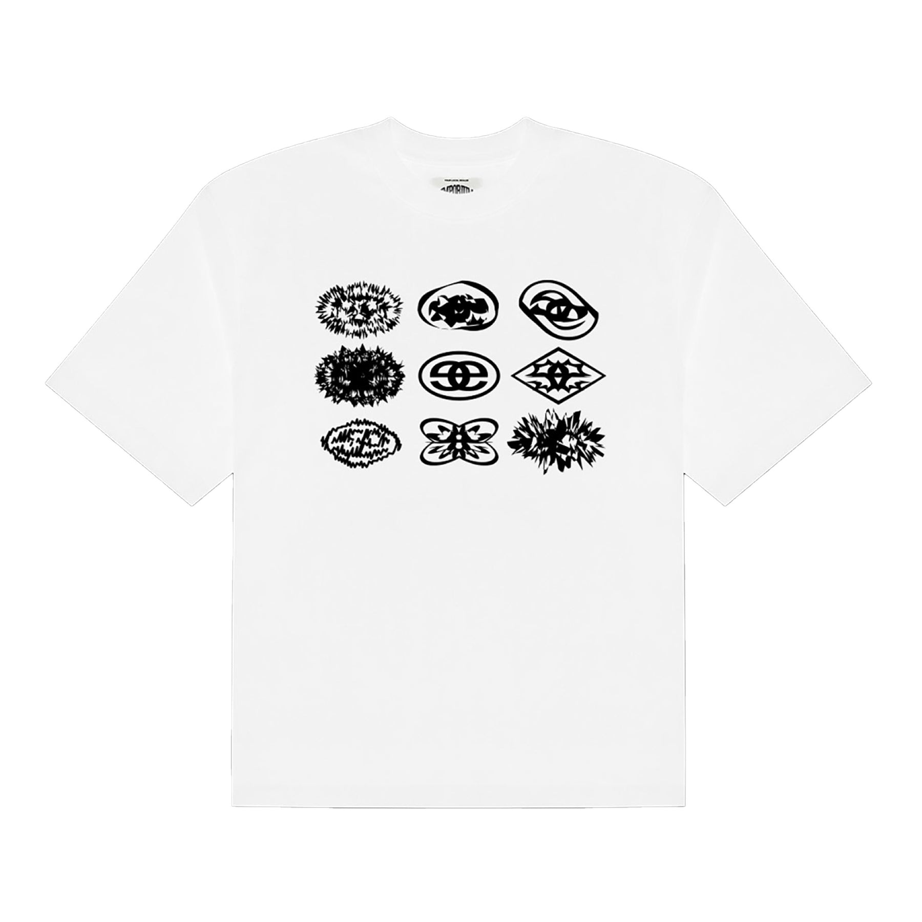 <span style="color: #f50b0b;">Last One</span> EMPORIUM / EVO LOGO T SHIRT WHITE