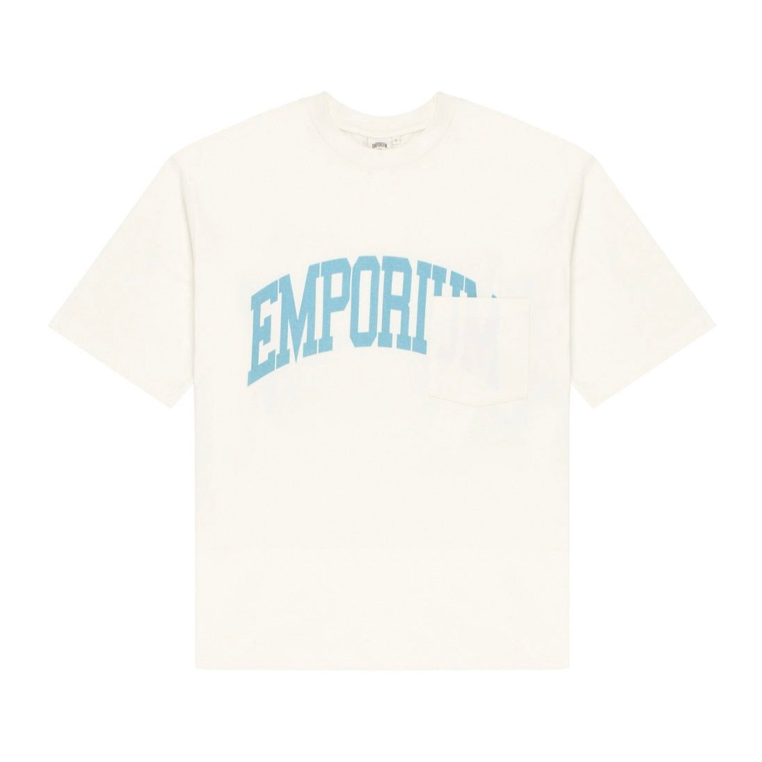 <span style="color: #f50b0b;">Last One</span> EMPORIUM / ARC LOGO POCKET T OFF WHITE