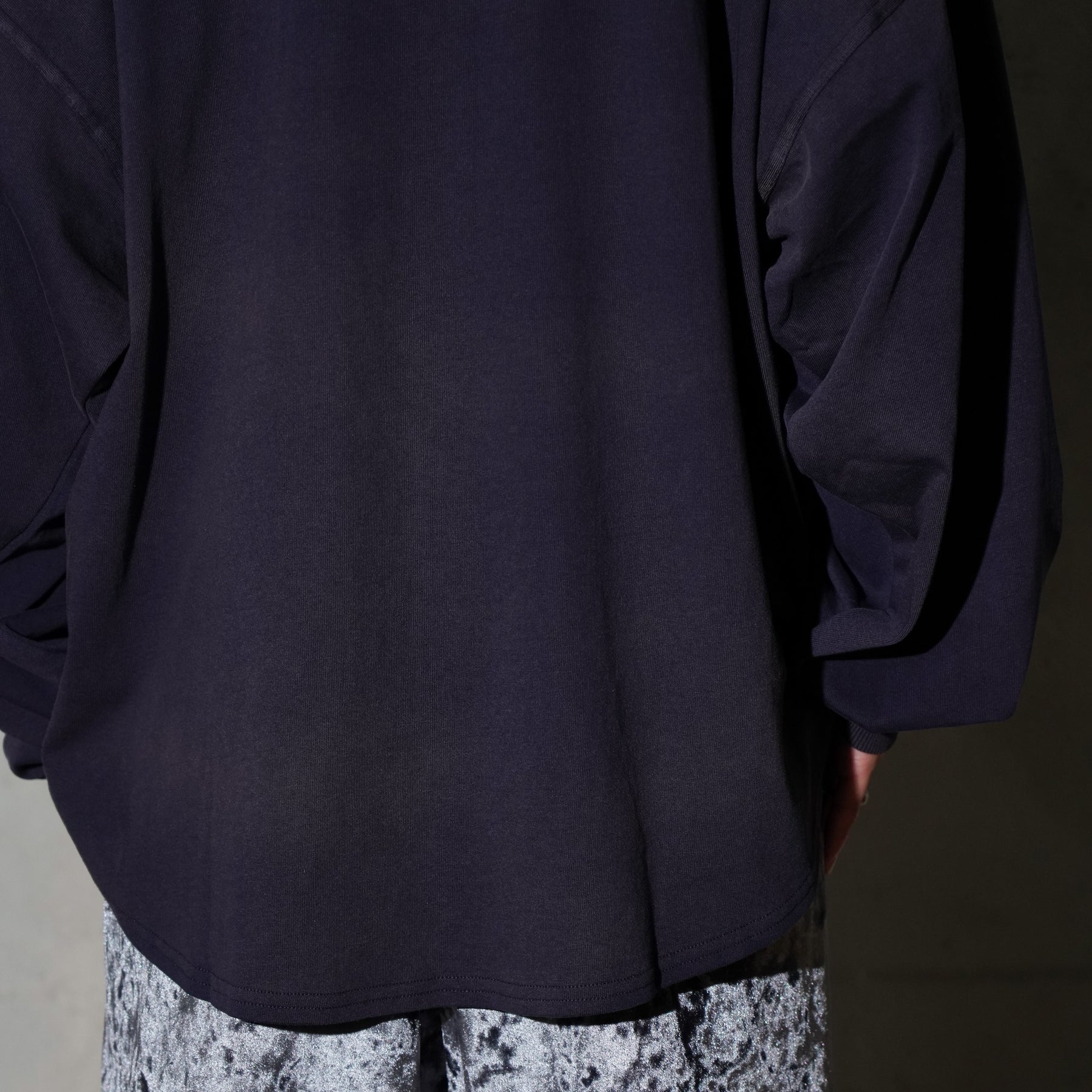 THE MAGUEY / SLOPPY HOODIE WASHED NAVY