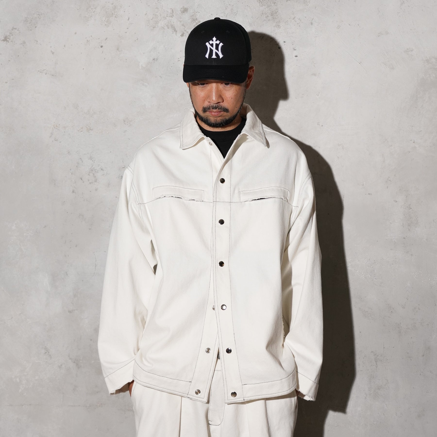THE MAGUEY / DRILL COVERALL OFF WHITE