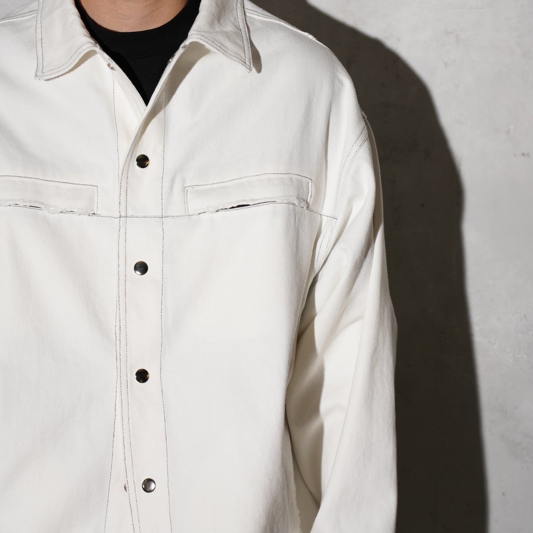 THE MAGUEY / DRILL COVERALL OFF WHITE