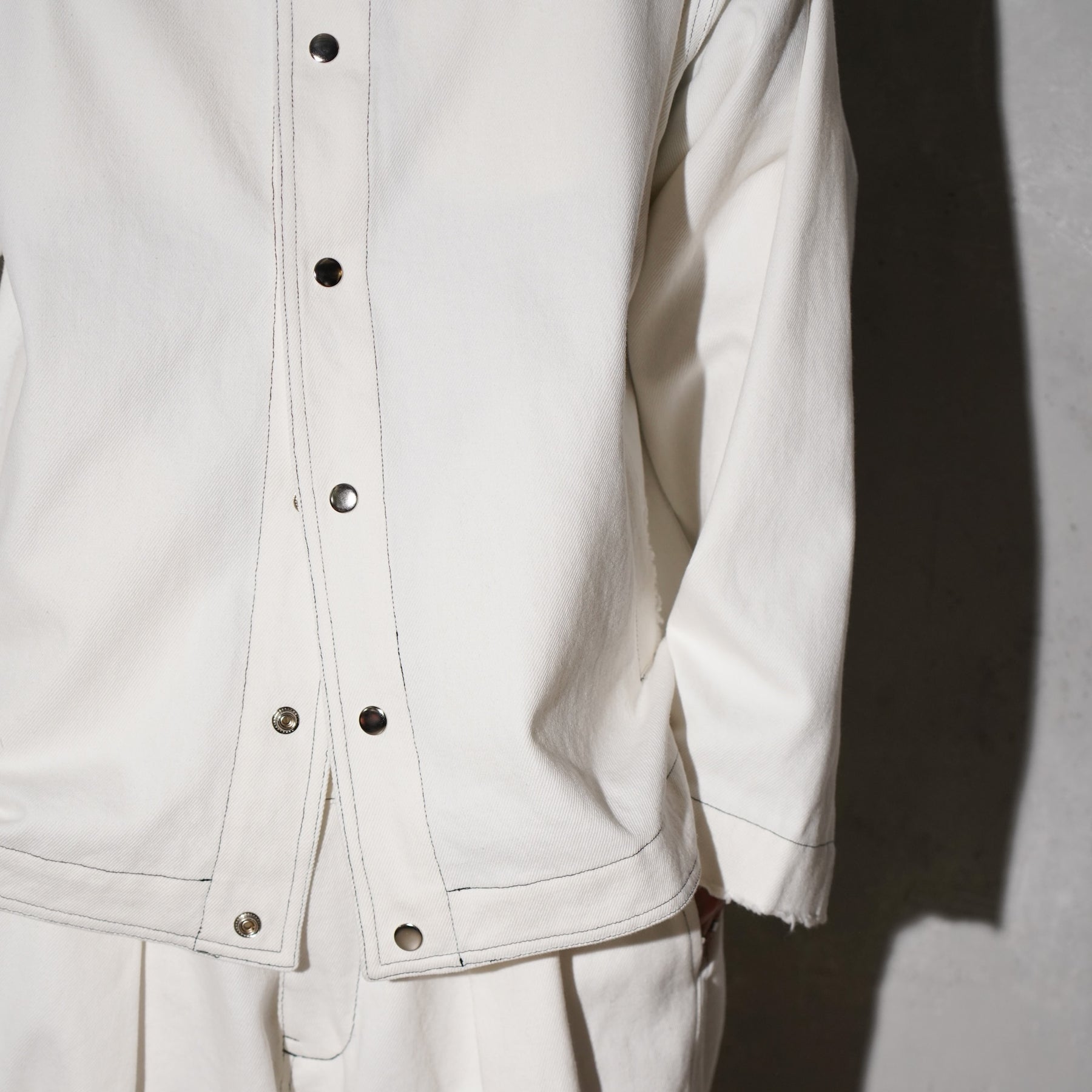 THE MAGUEY / DRILL COVERALL OFF WHITE