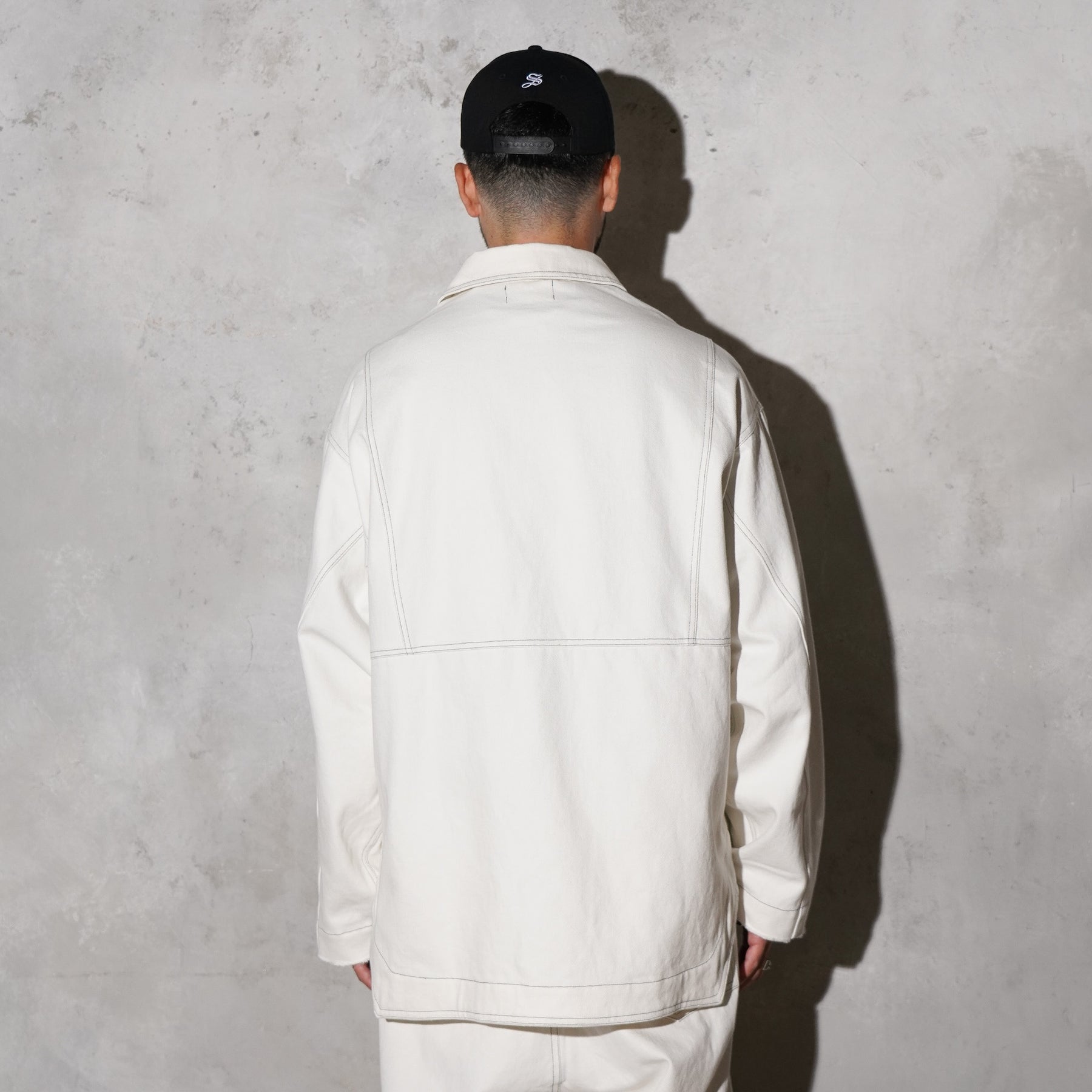 THE MAGUEY / DRILL COVERALL OFF WHITE